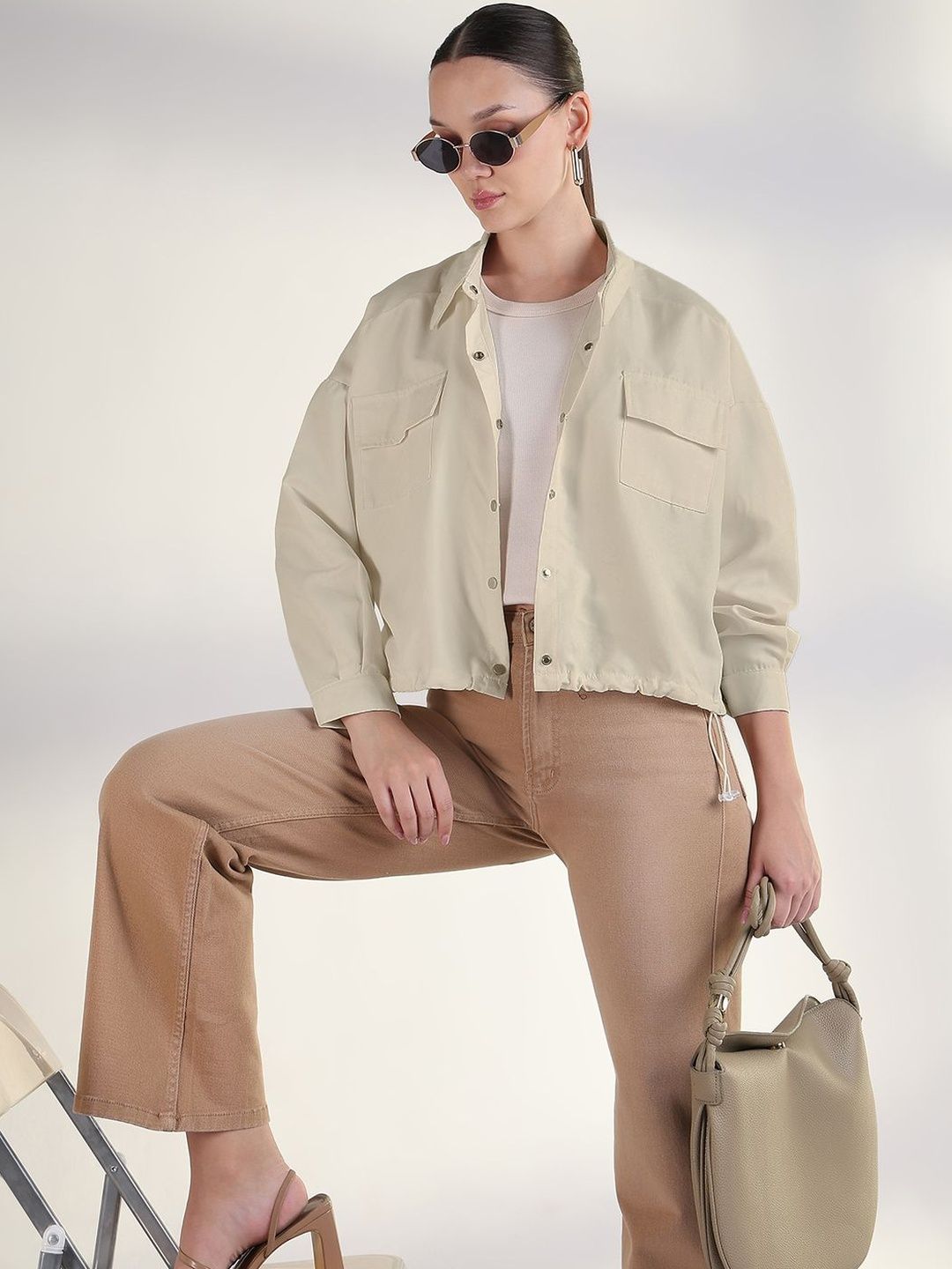 SHOWOFFFF Women Lightweight Tailored Jacket