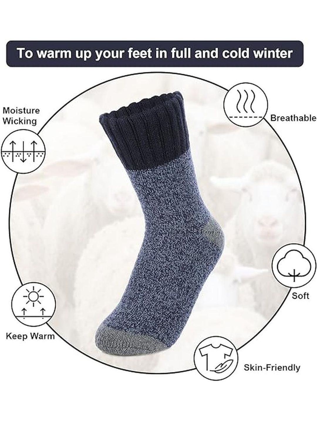EL REGALO Men Pack Of 3 Calf Length Socks