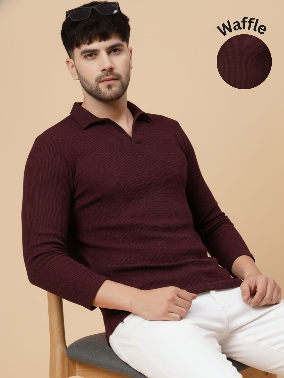 Rigo Men Polo Collar T-shirt
