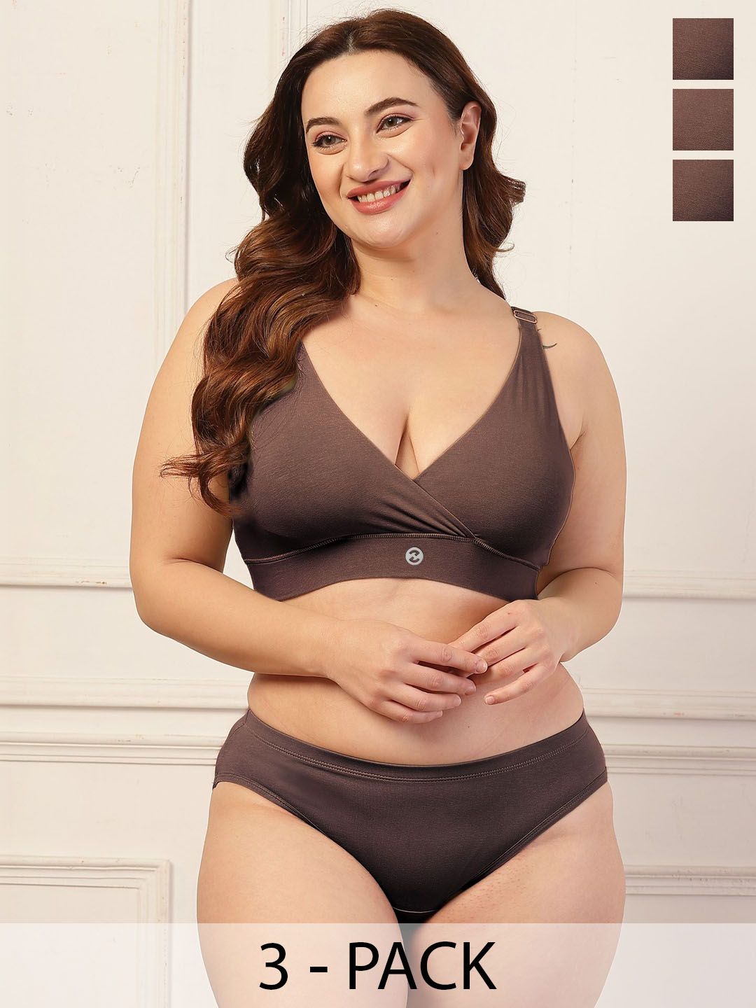 House Of Zelena Women Solid Maternity Bra