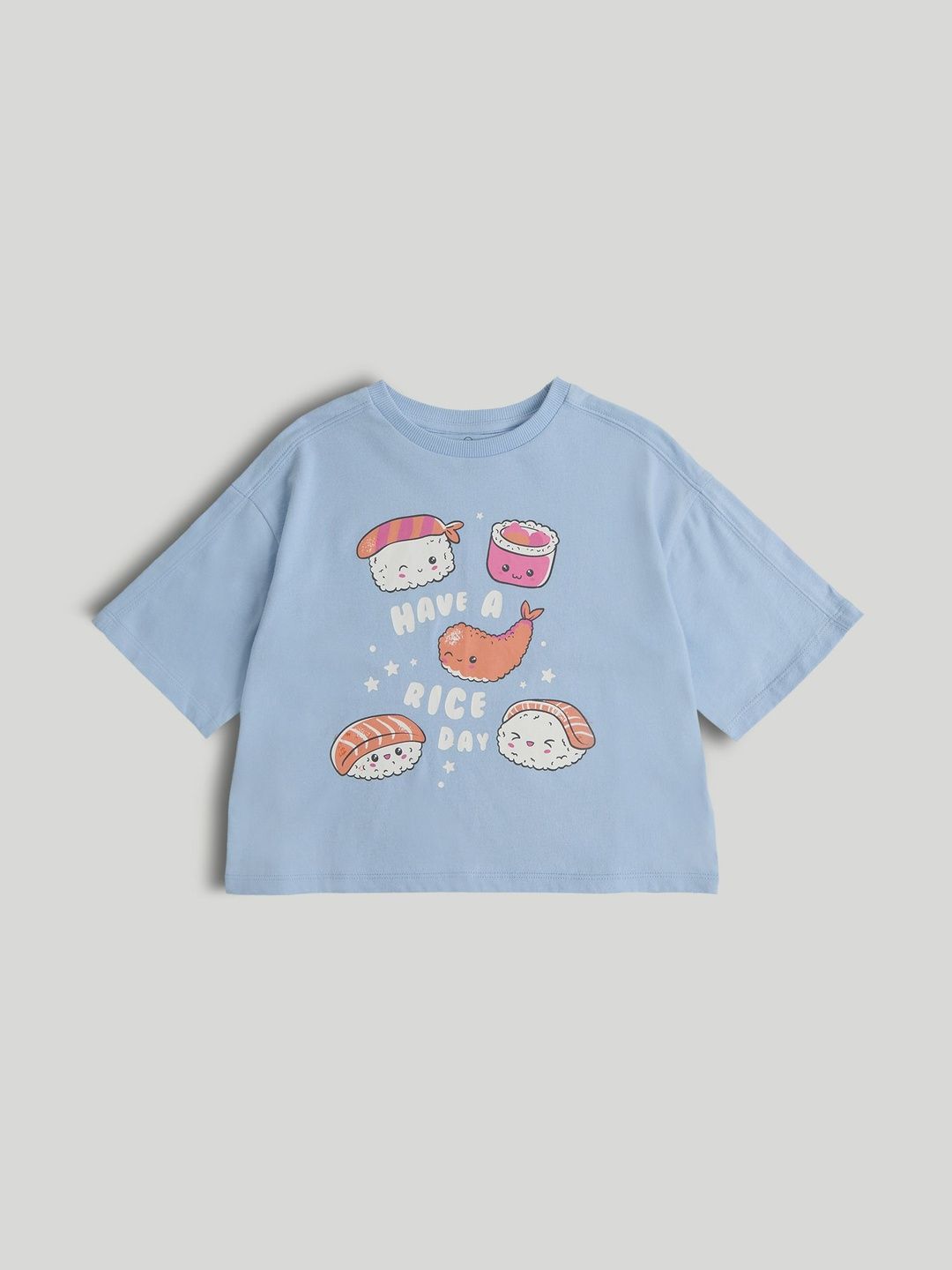 mothercare Girls Sports Printed Applique T-shirt