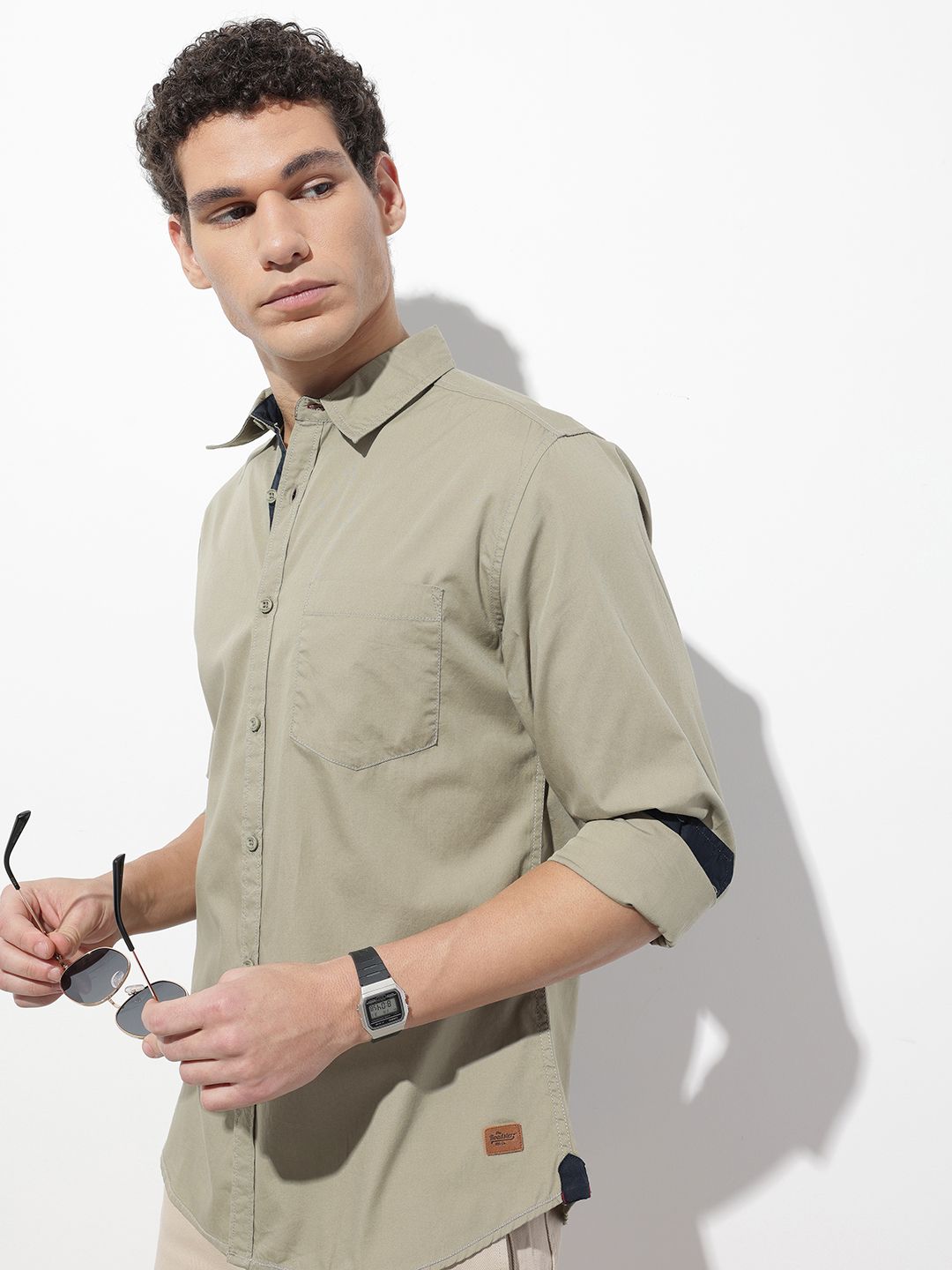 The Roadster Life Co. Pure Cotton Casual Shirt