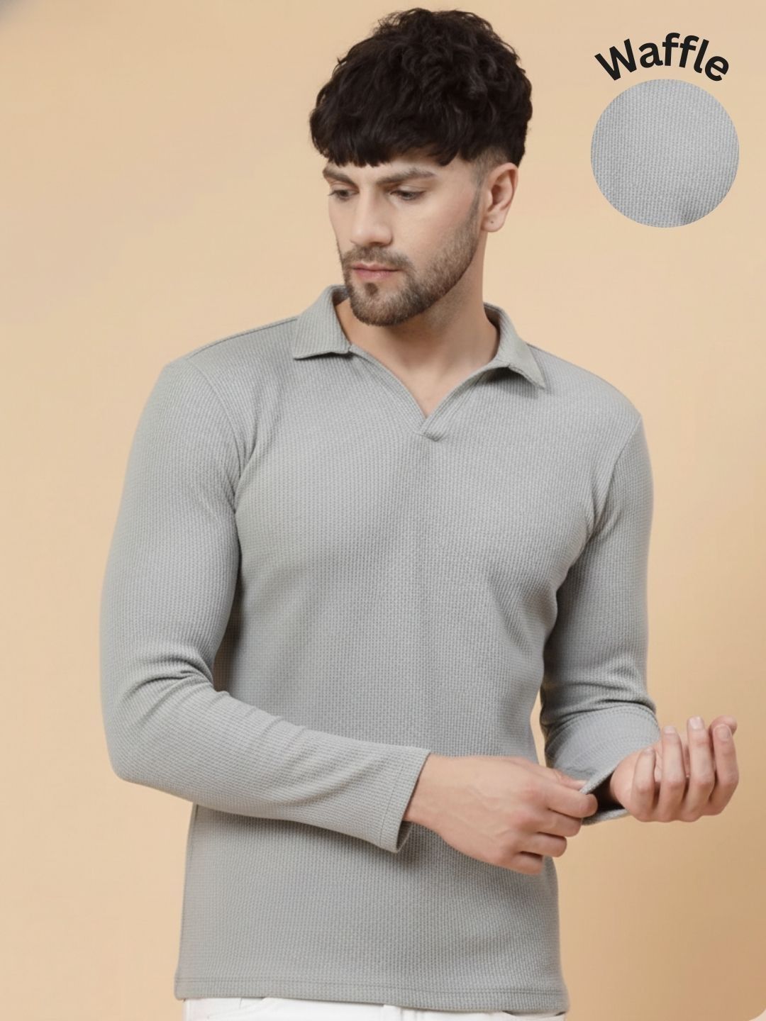 Rigo Men Polo Collar T-shirt