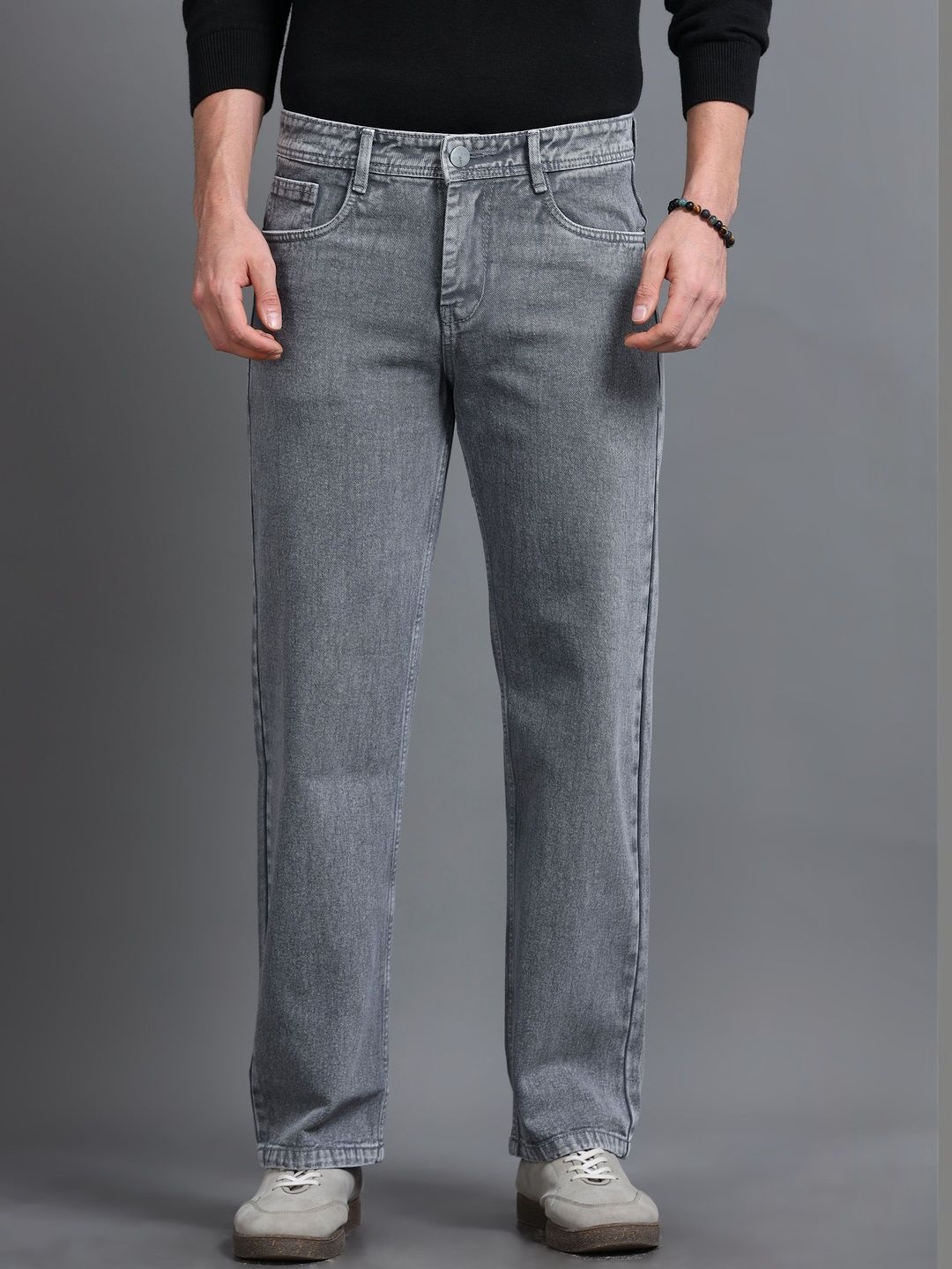 Kolor Fusion Men Loose Mid-Rise Light Fade Jeans