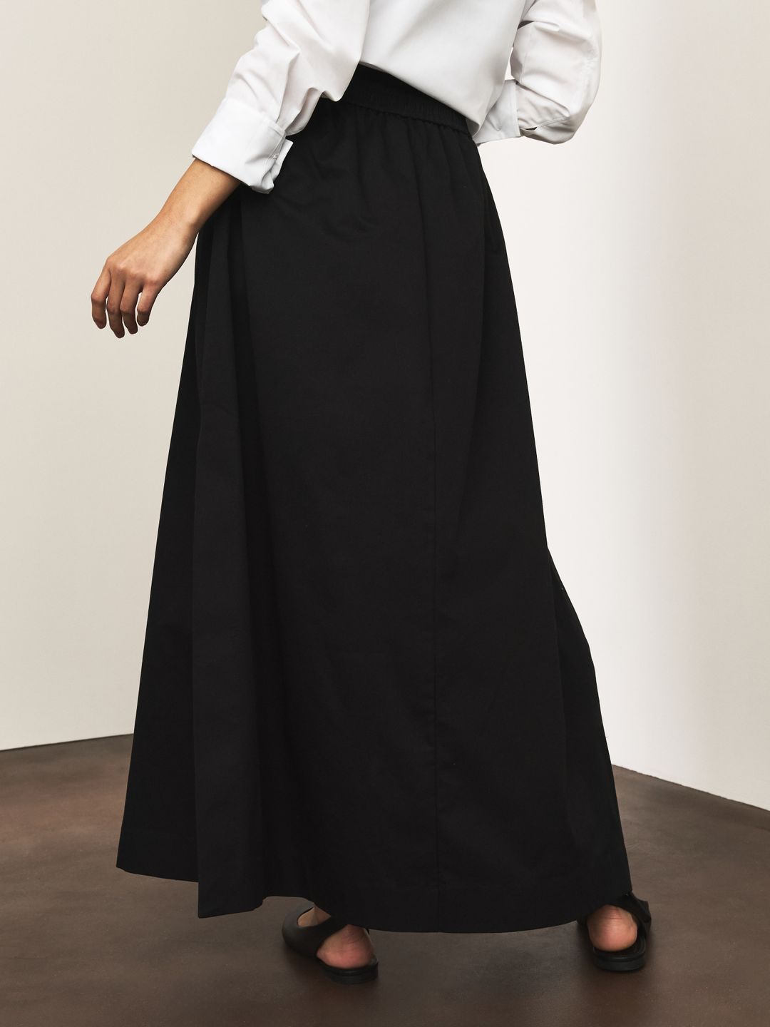 Buy NEXT Mid-Rise Maxi Skirt with Side Slit - Skirts for Women