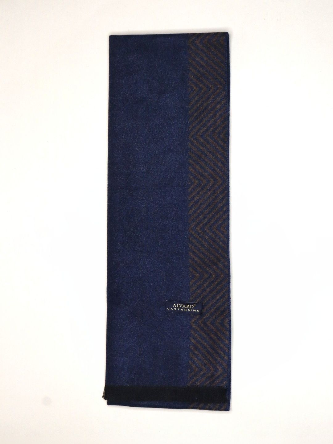 Alvaro Castagnino Men Merino Wool Mufflers