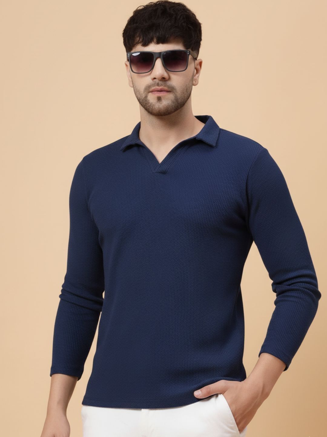 Rigo Men Polo Collar T-shirt