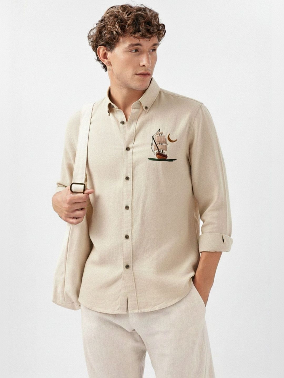 KEHAR Men Straight Printed Casual Shirt