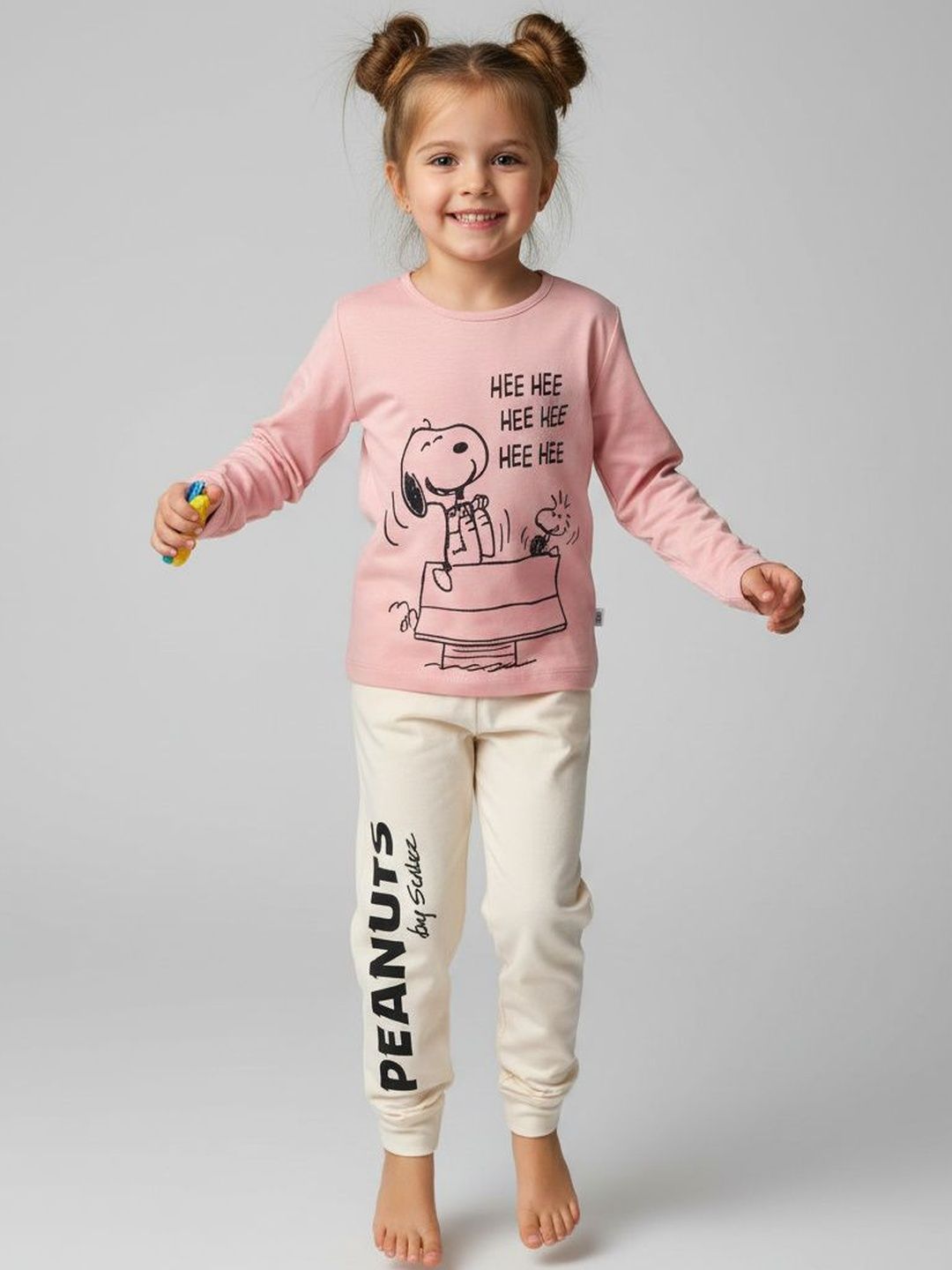 Moms Love Girls Printed T-shirt