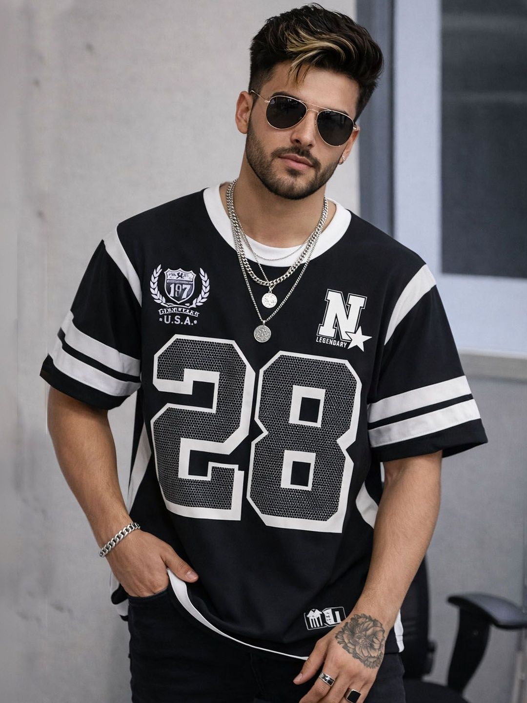 Force Men Printed T-shirt