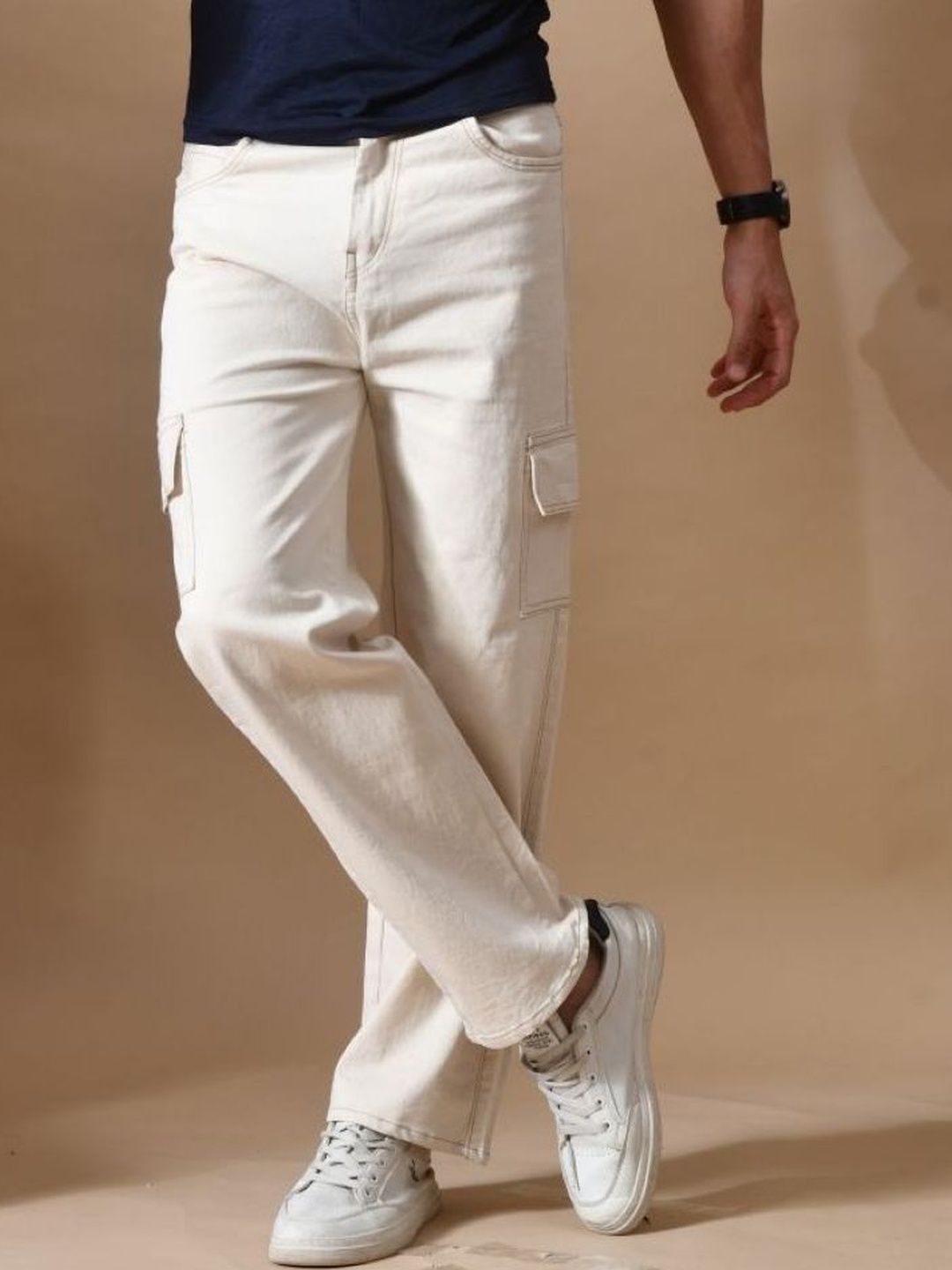 Moda Rapido Men Classic Regular Fit Mid-Rise Stretchable Jeans