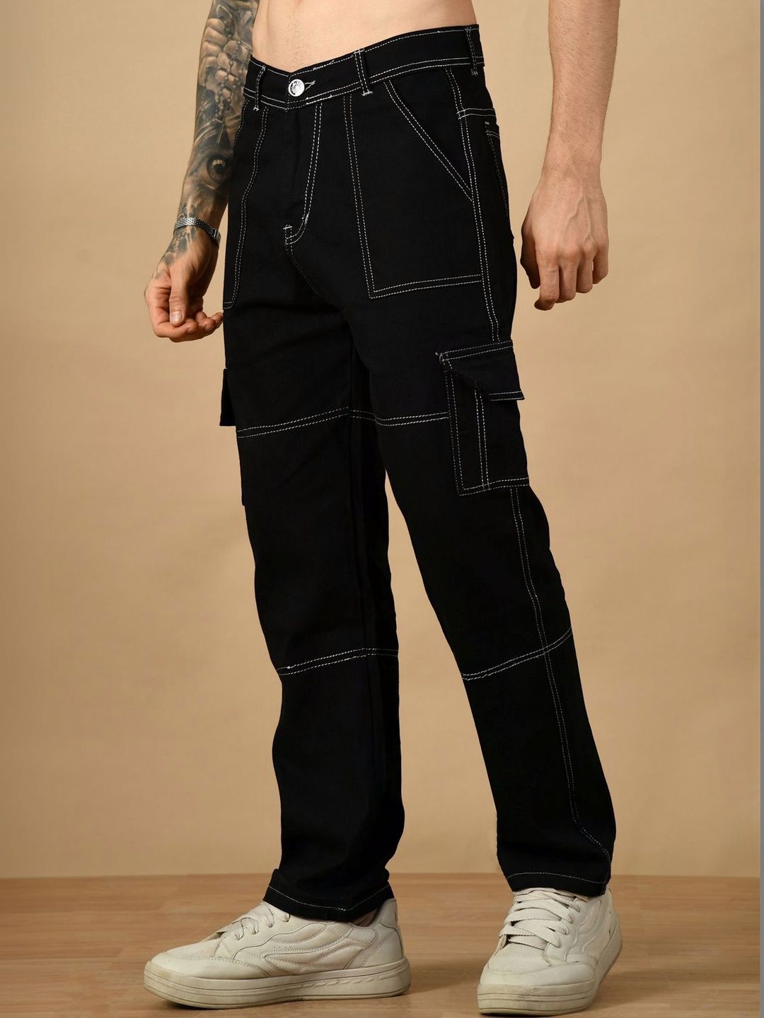Moda Rapido Men Classic Regular Fit Mid-Rise Stretchable Jeans