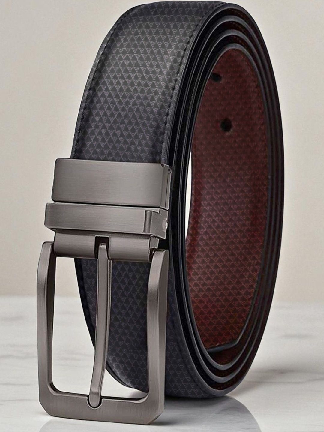 The Roadster Lifestyle Co. Leather Reversable Formal Belt