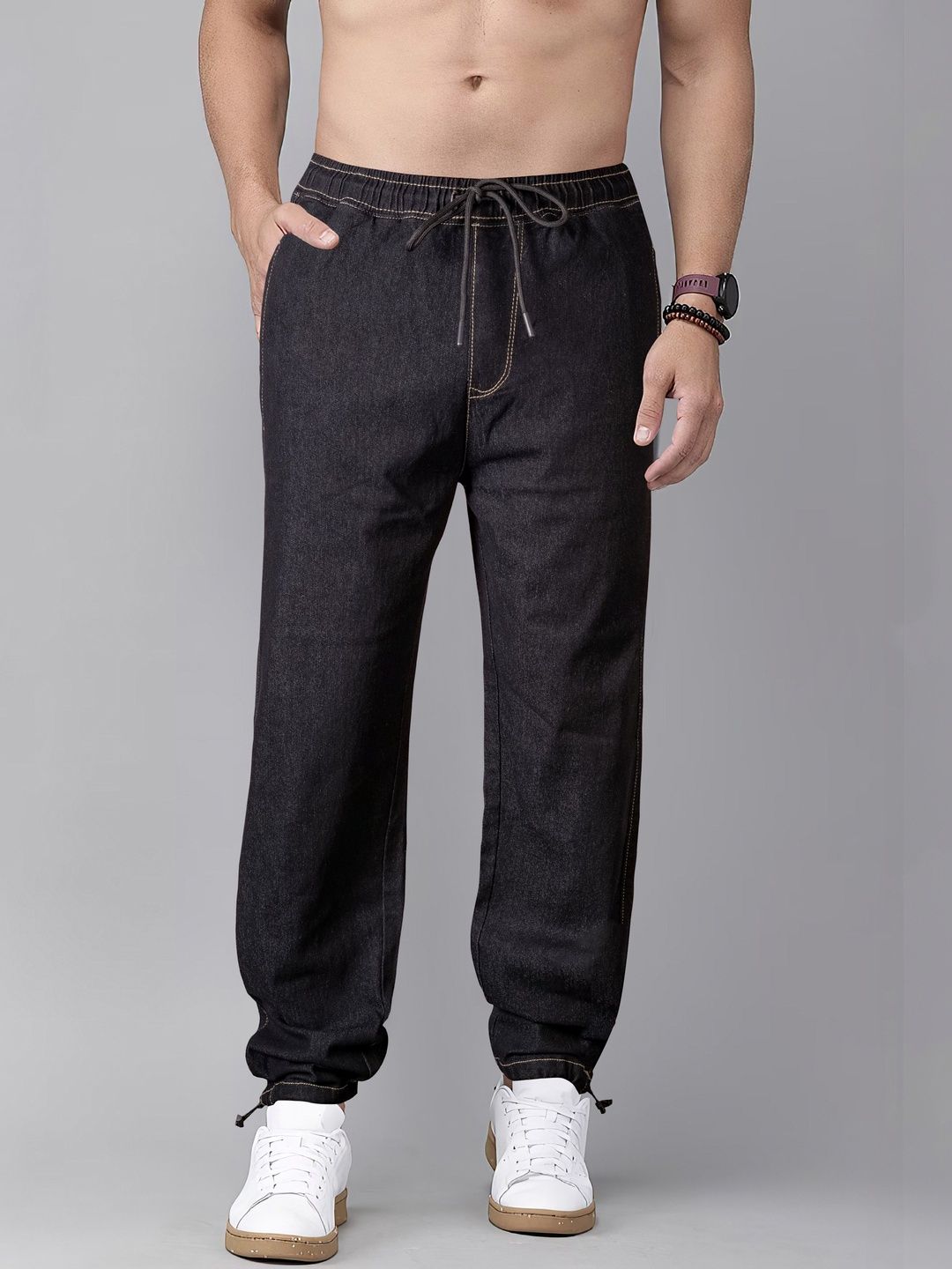 RIG BONE Men Loose Mid-Rise Stretchable Jeans