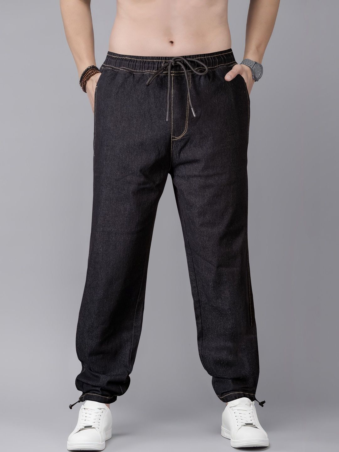 RIG BONE Men Loose Mid-Rise Stretchable Jeans