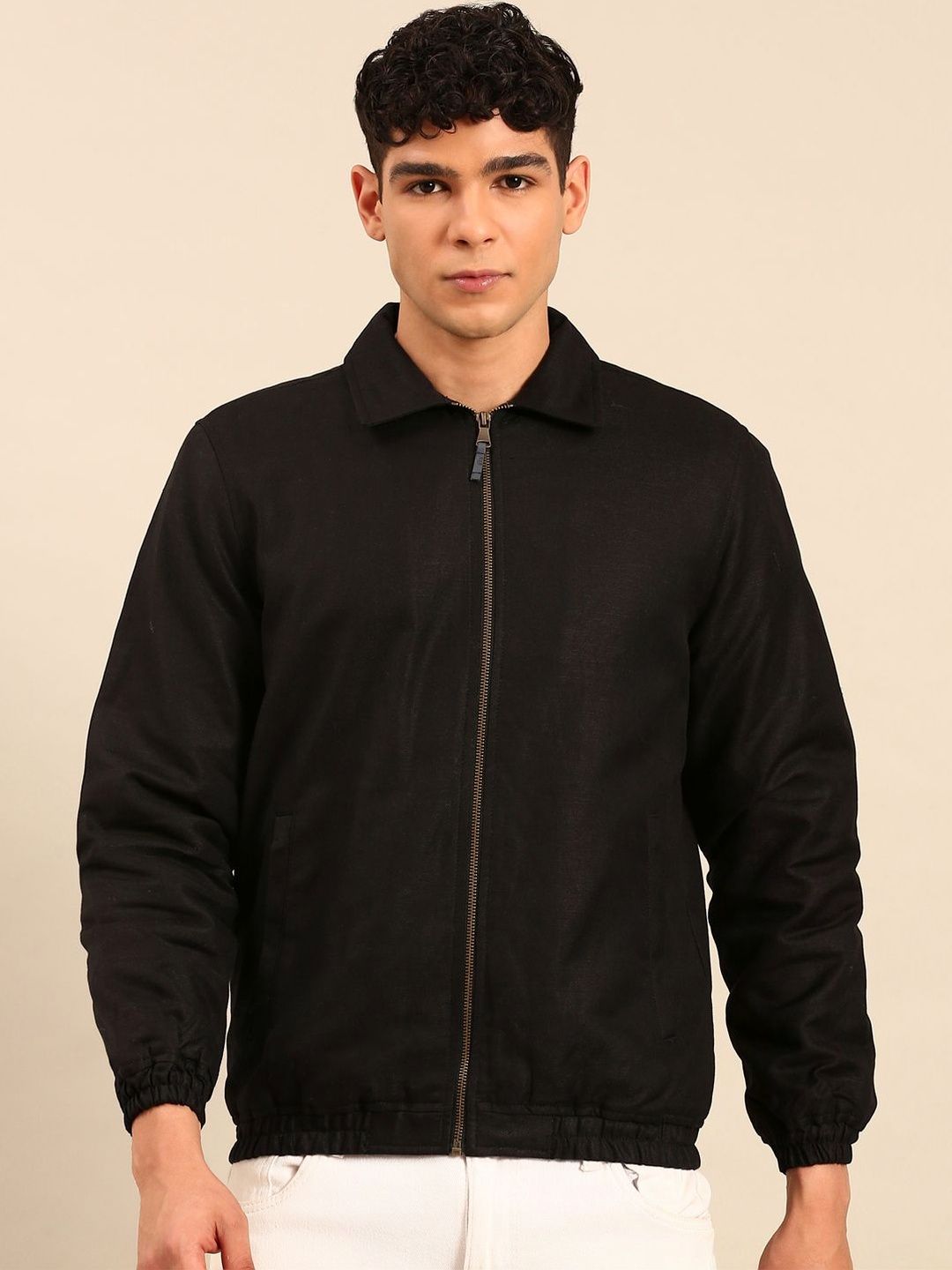 CAVALLO by Linen Club Men Bomber Jacket