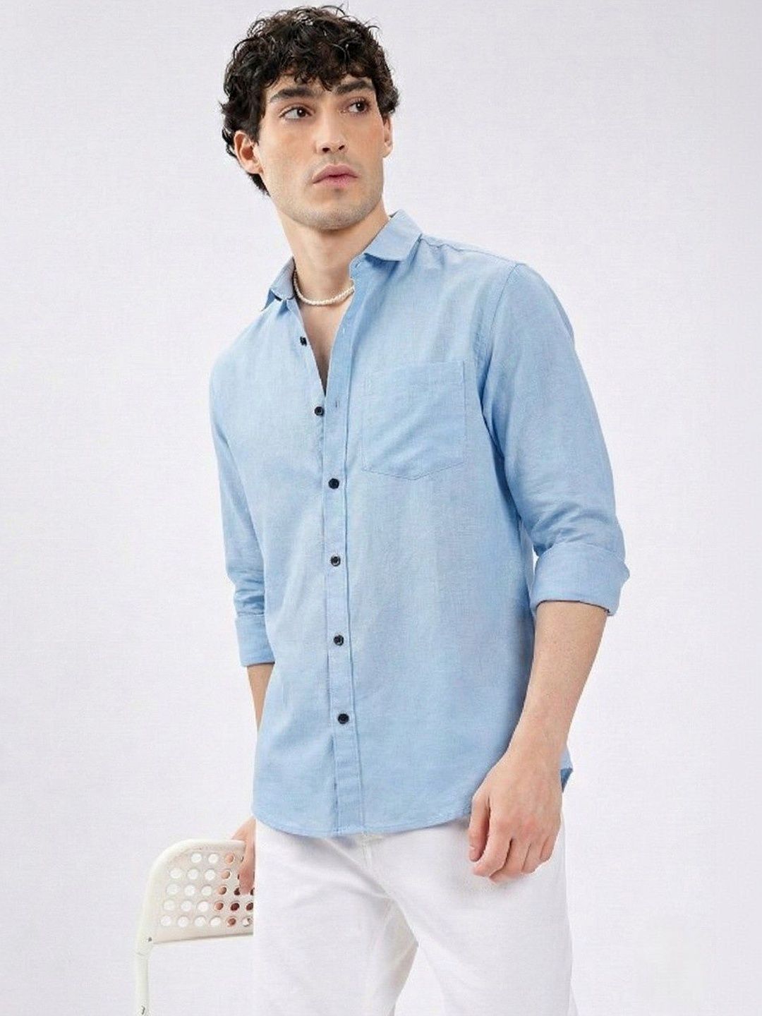 OQUENT Men Standard Casual Shirt