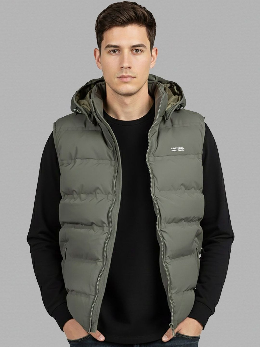 Rookies Men Lightweight Puffer Jacket