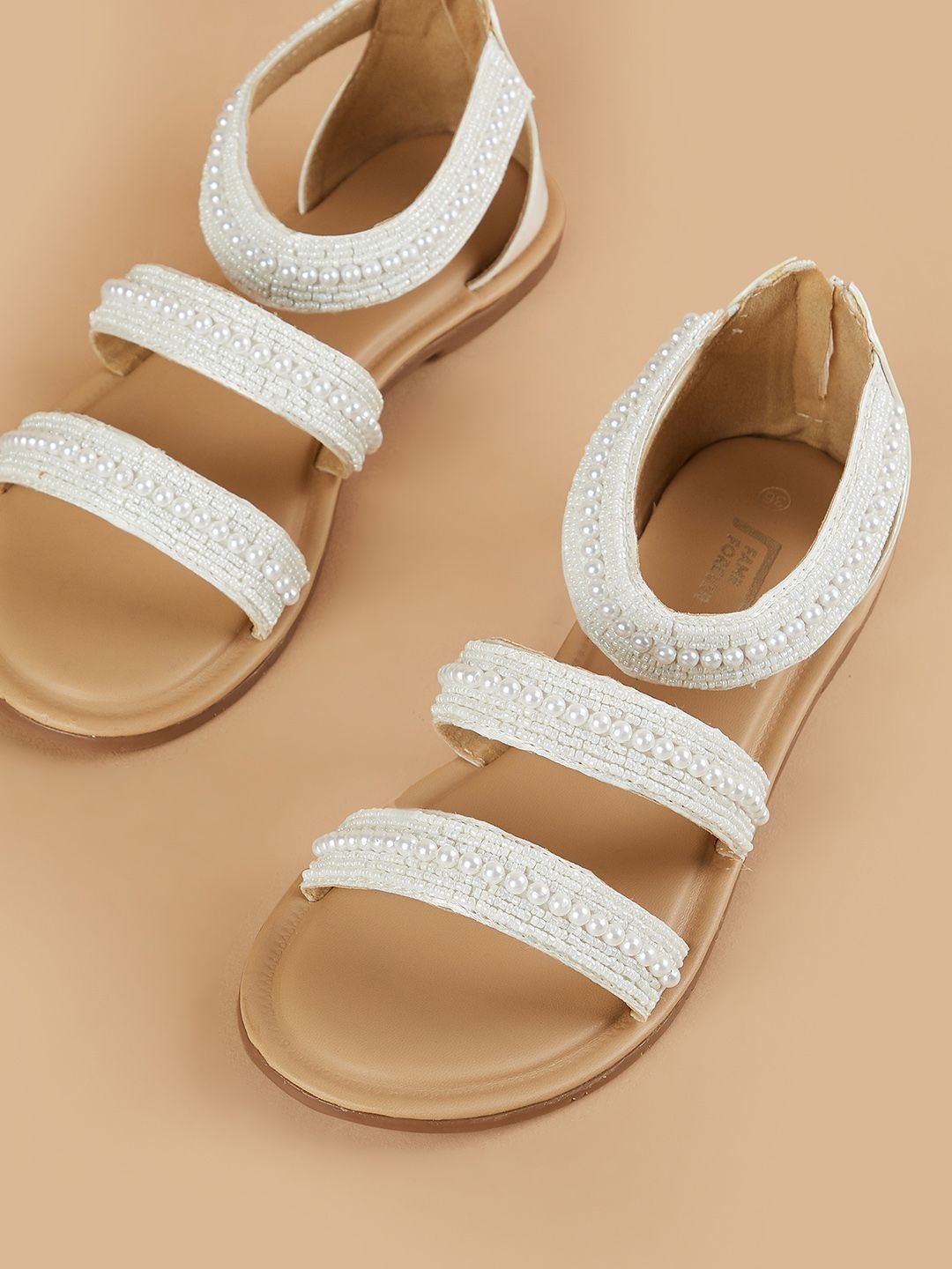 Fame Forever by Lifestyle Fame Forever by Lifestyle Girls PU Gladiators Sandals