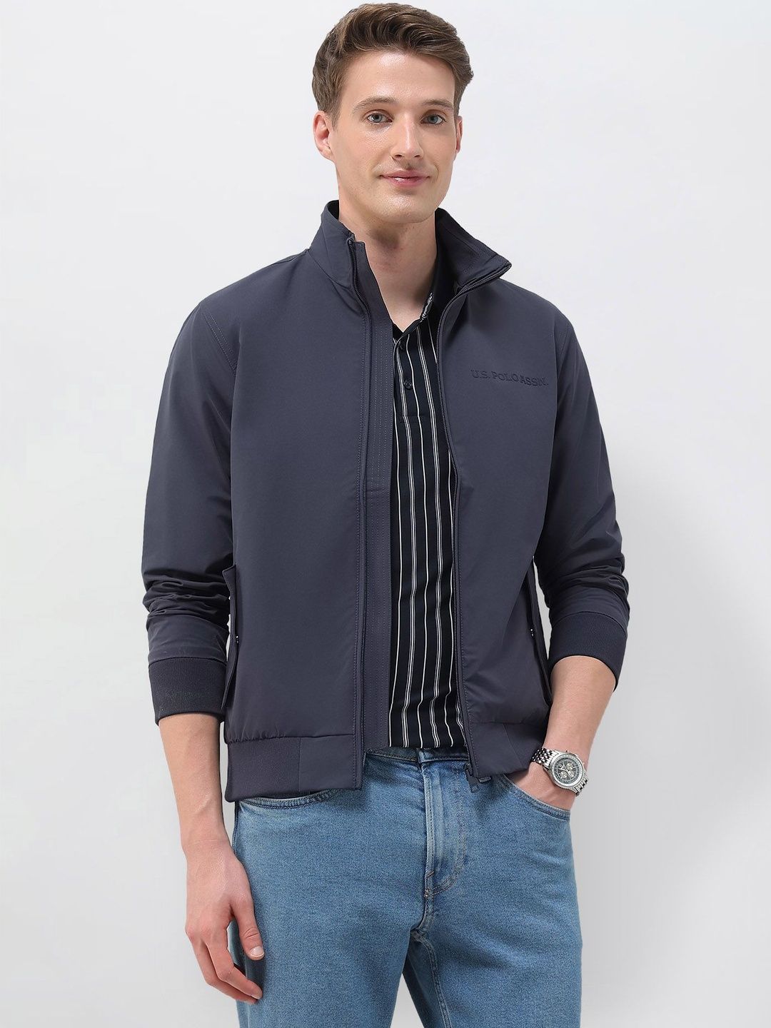 U.S. Polo Assn. Men Bomber Jacket