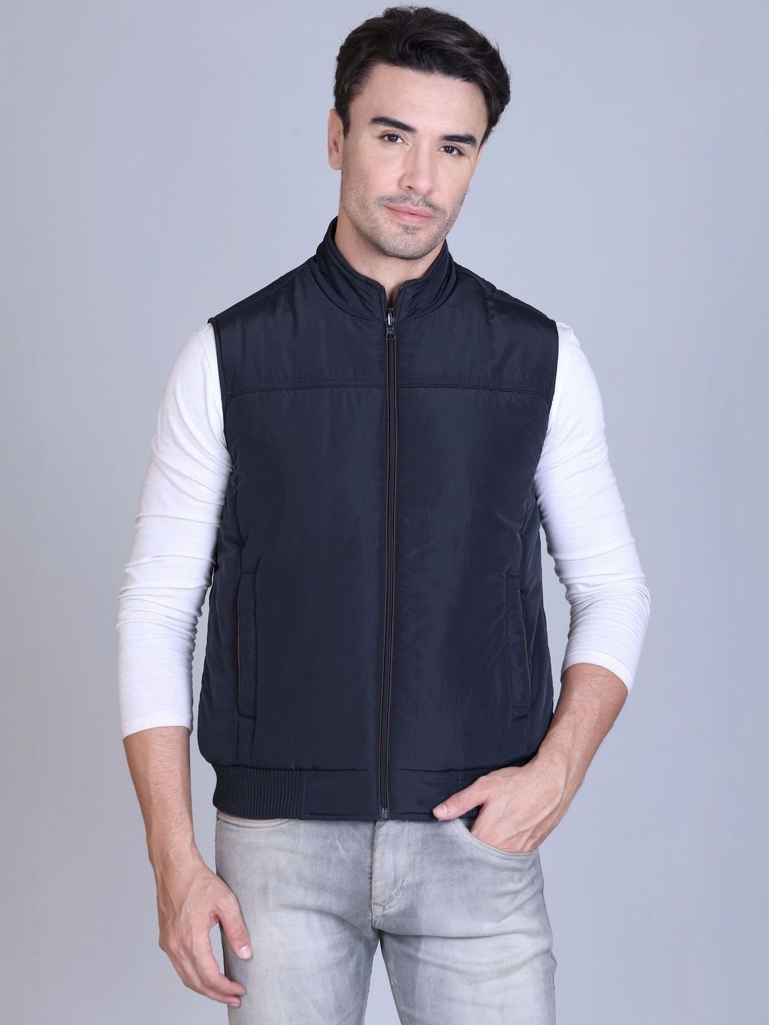 Rare Times Men Lightweight Puffer Jacket