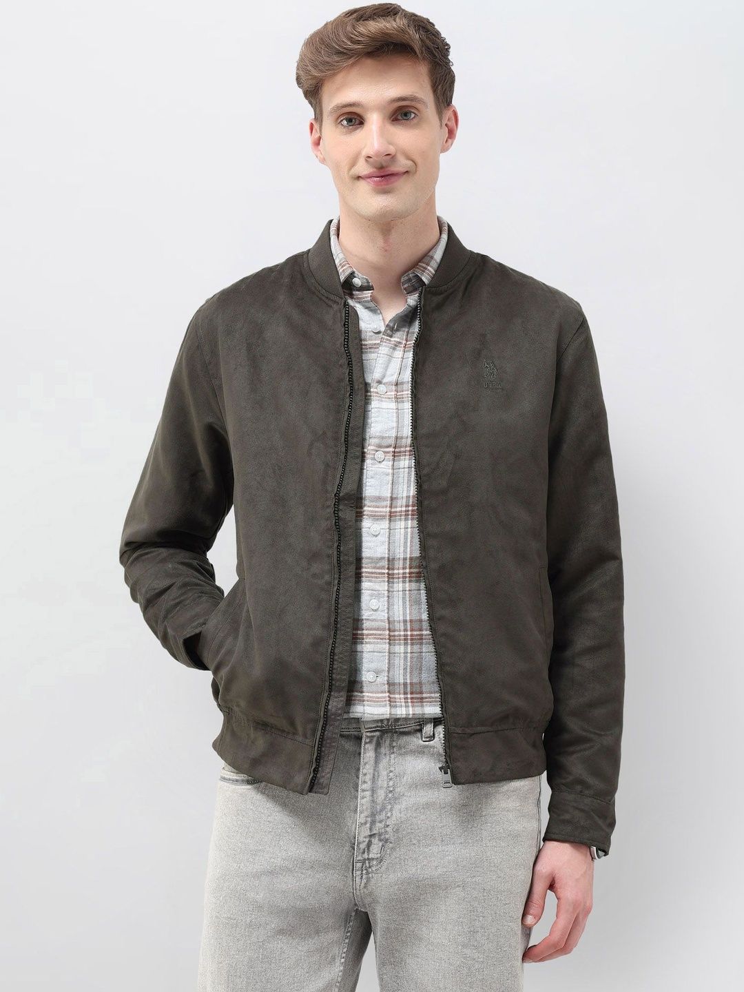 U.S. Polo Assn. Men Bomber Jacket