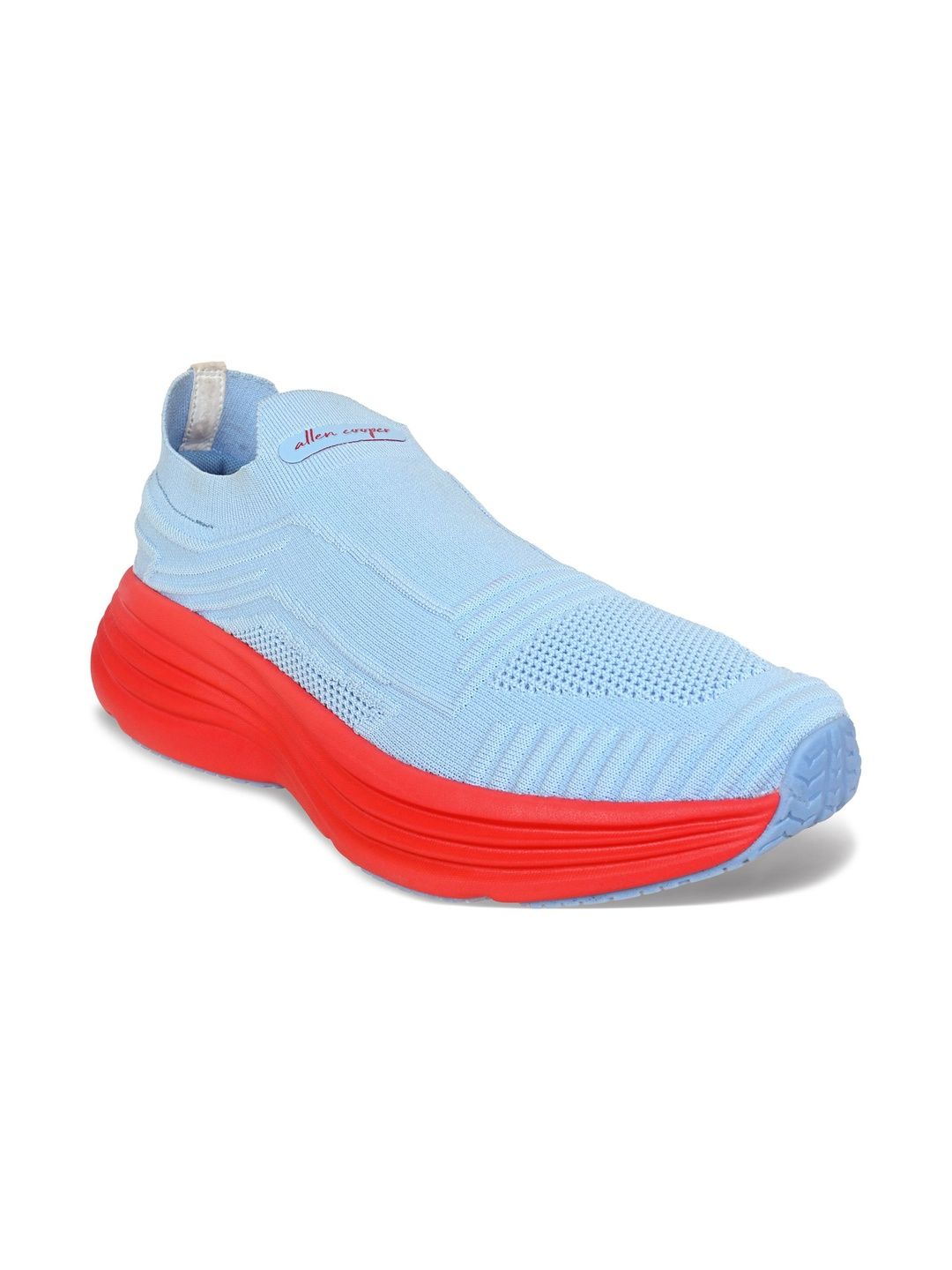 Allen Cooper Men Mesh Running Non-Marking Shoes