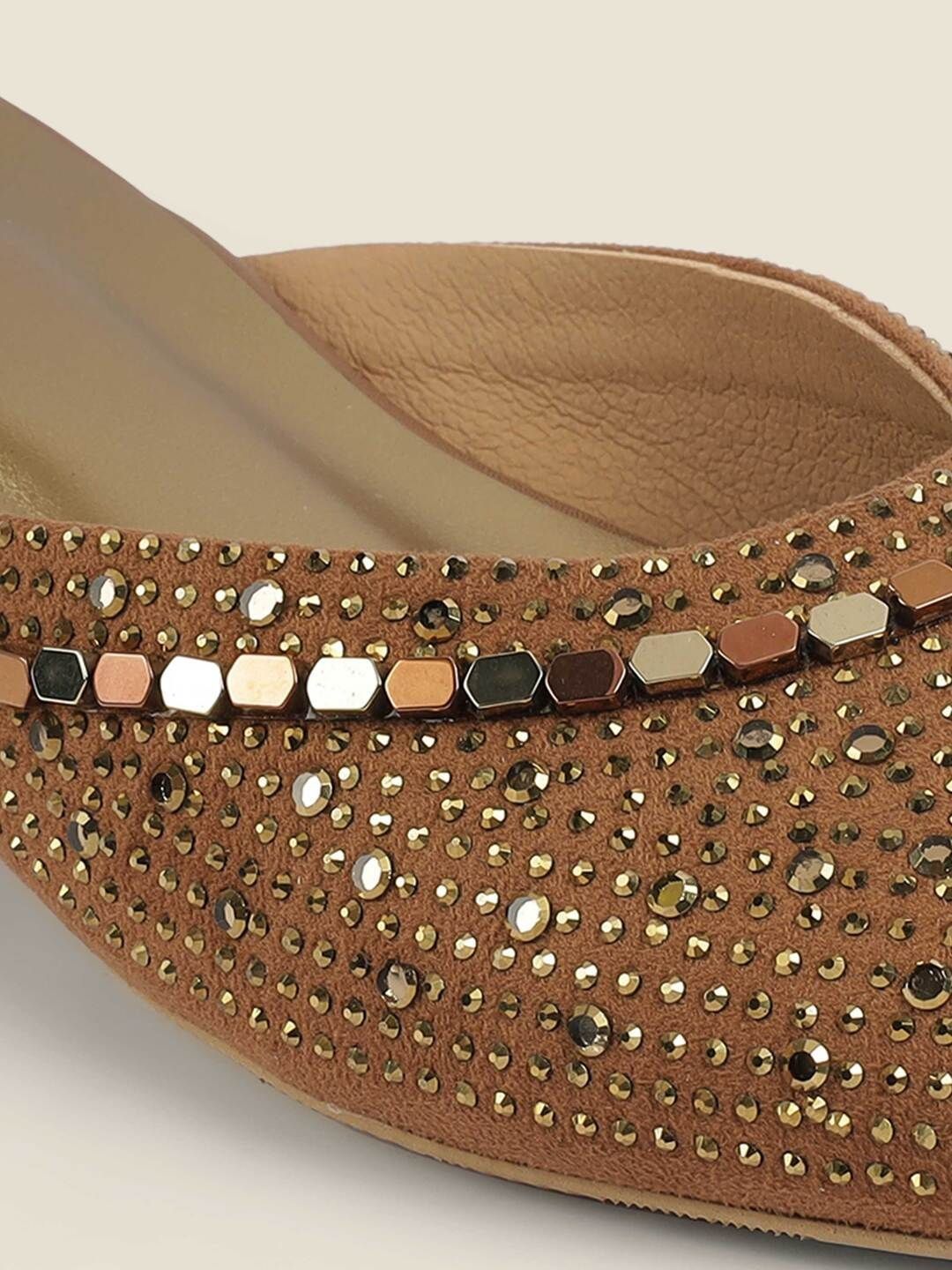Metro Metro Embellished Party Block Mules