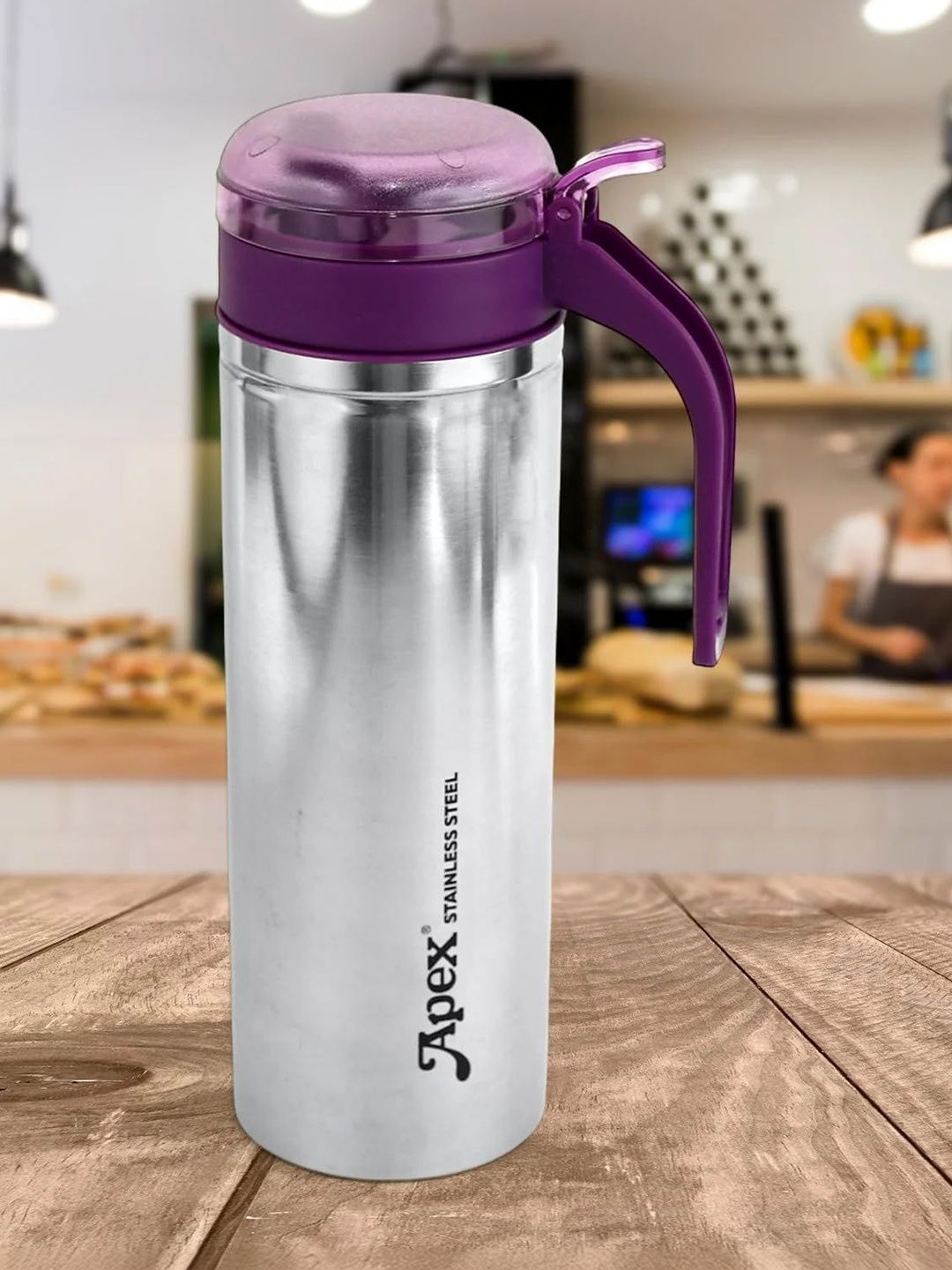 DeoDap Multicoloured Single Stainless Steel Oil Dispenser