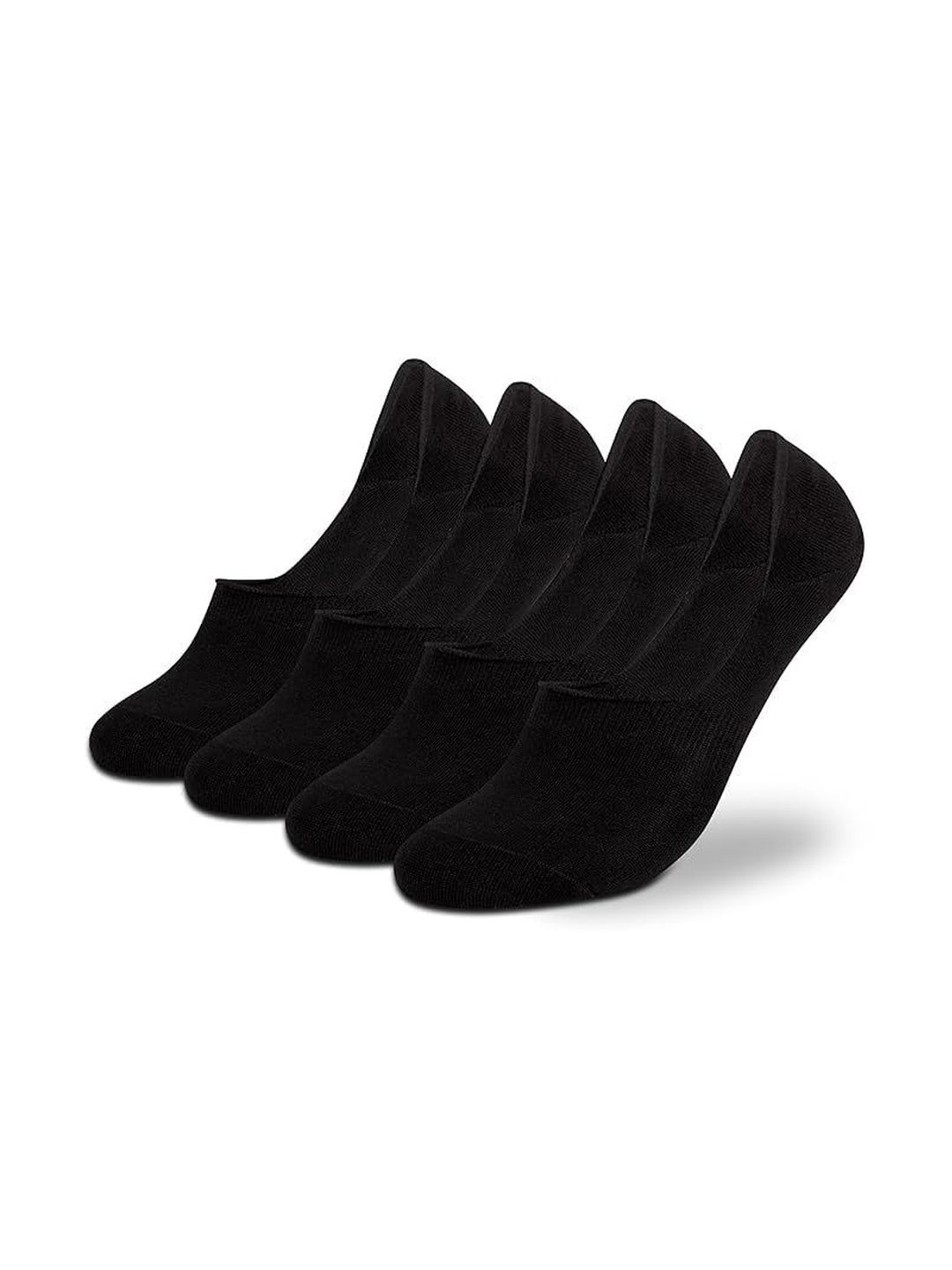 TENDSY Men Pack Of 4 Cotton Shoe Liners Socks