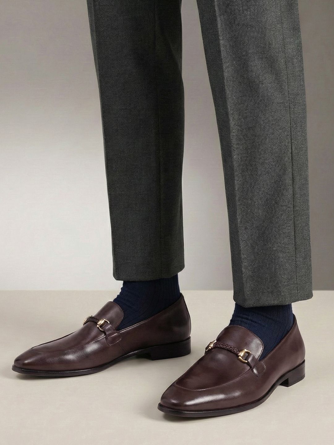 Men Leather Formal Loafers Kenneth Cole Men Leather Horsebit Formal Loafers