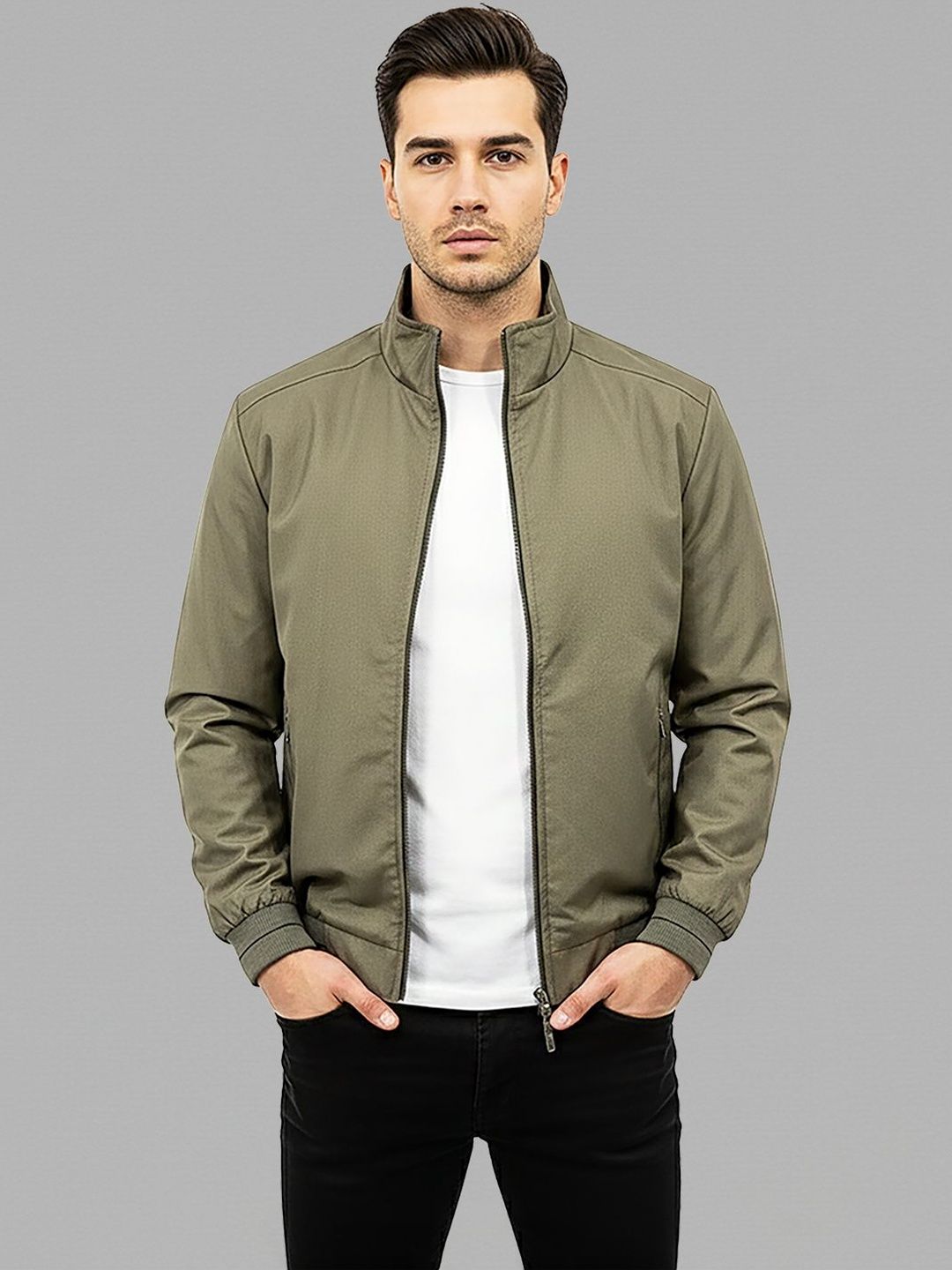 Rookies Men Lightweight Bomber Jacket