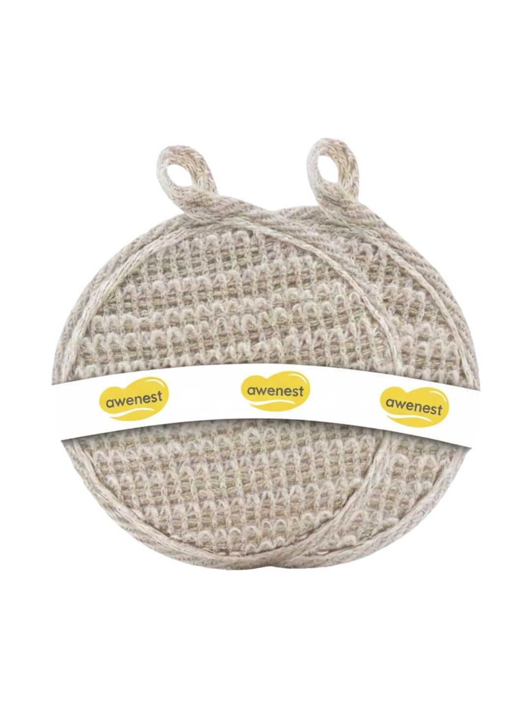 Buy Kind of Earthy Natural Ramie Plant Bath Loofah With Potli