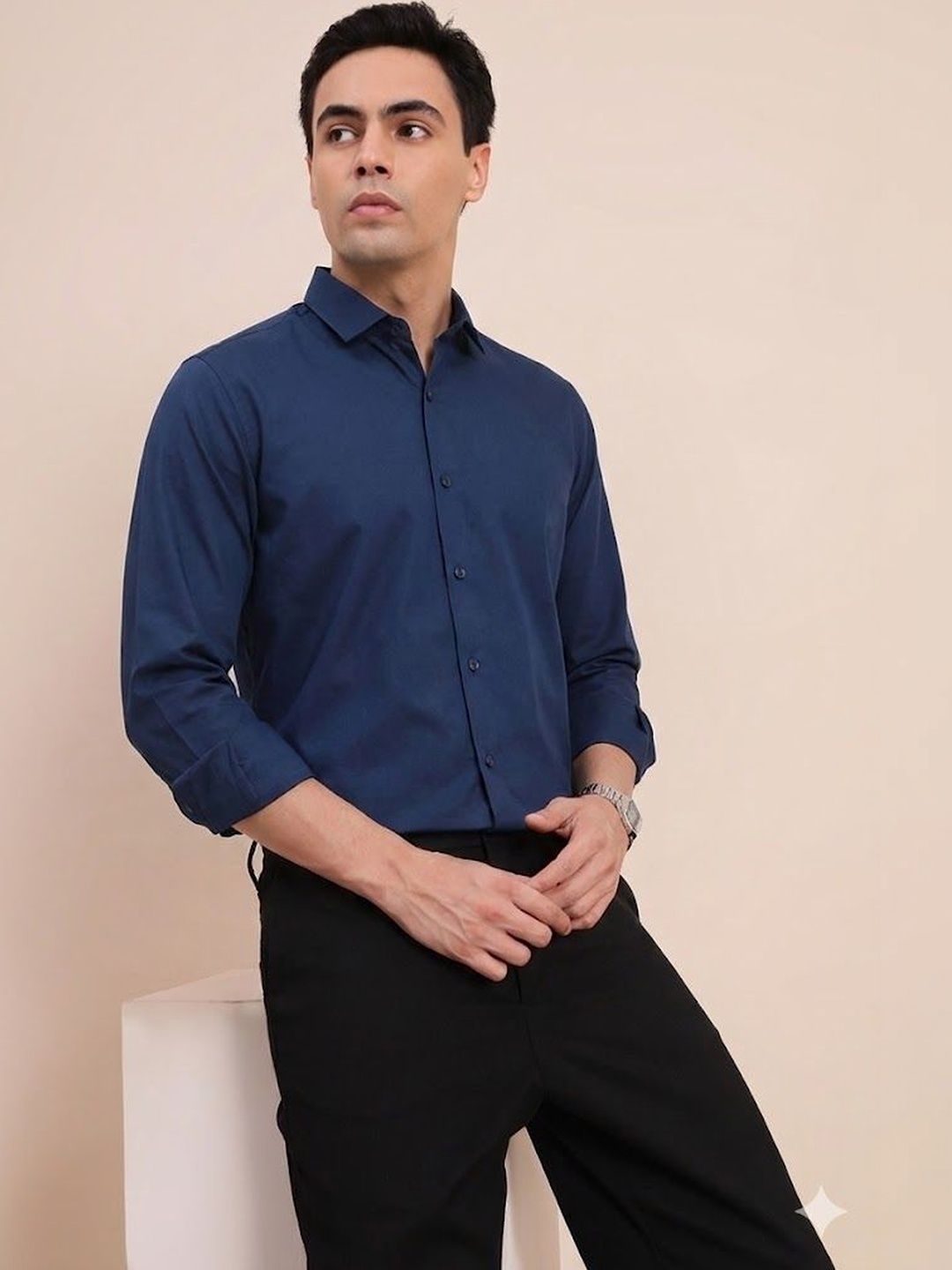 RICH STAG Men Comfort Casual Shirt