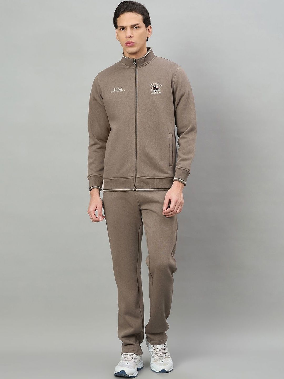 Duke Men Mock Collar Tracksuits