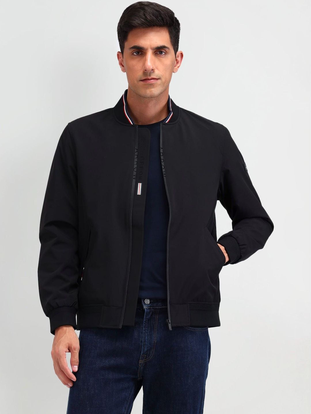 Arrow Sport Men Lightweight Bomber Jacket