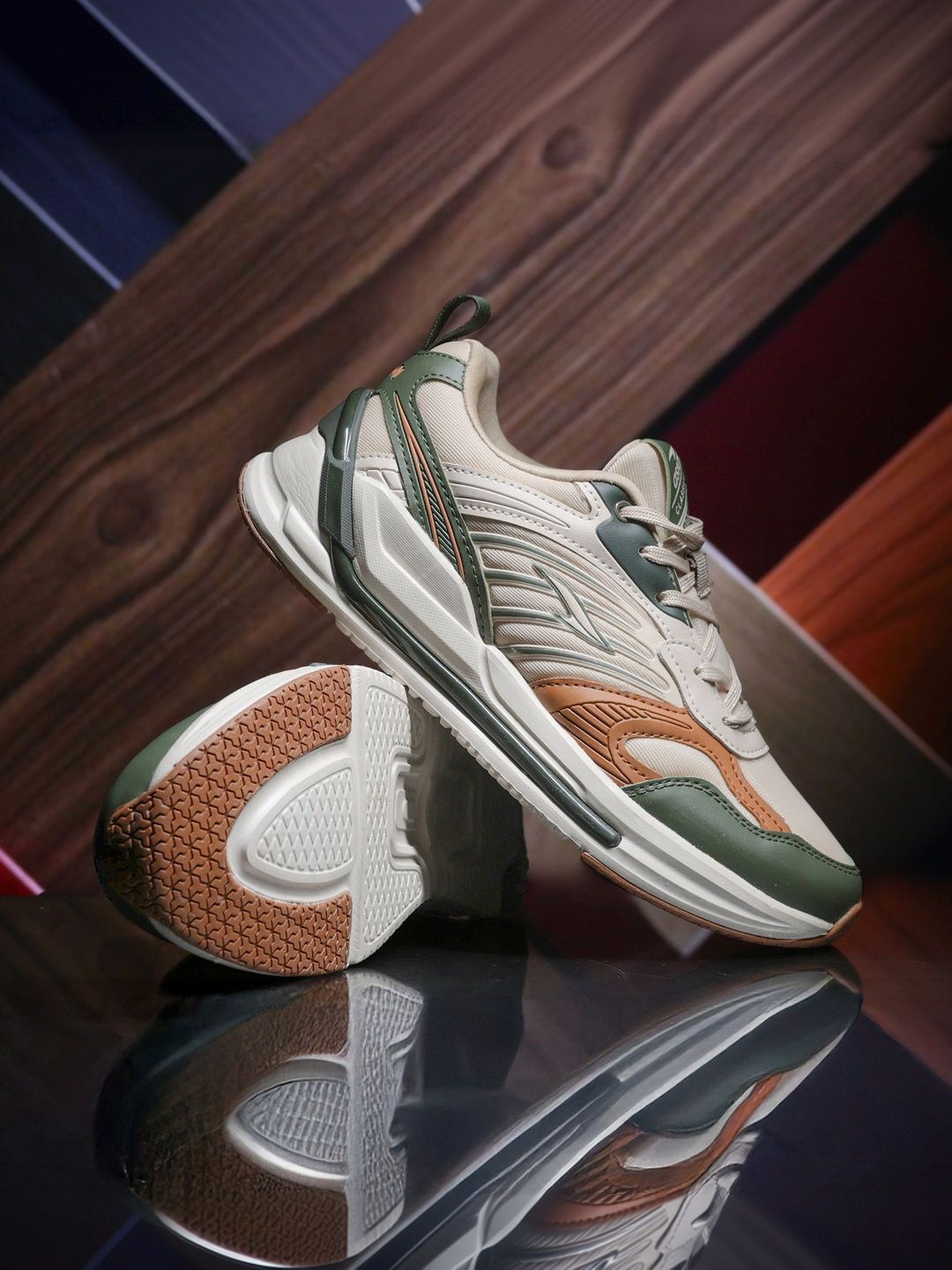 ASIAN Men Mesh Running Non-Marking Shoes