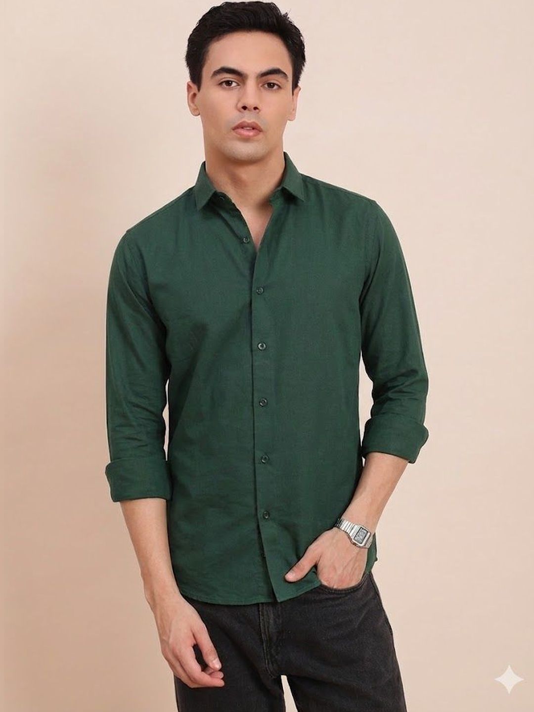 RICH STAG Men Comfort Casual Shirt