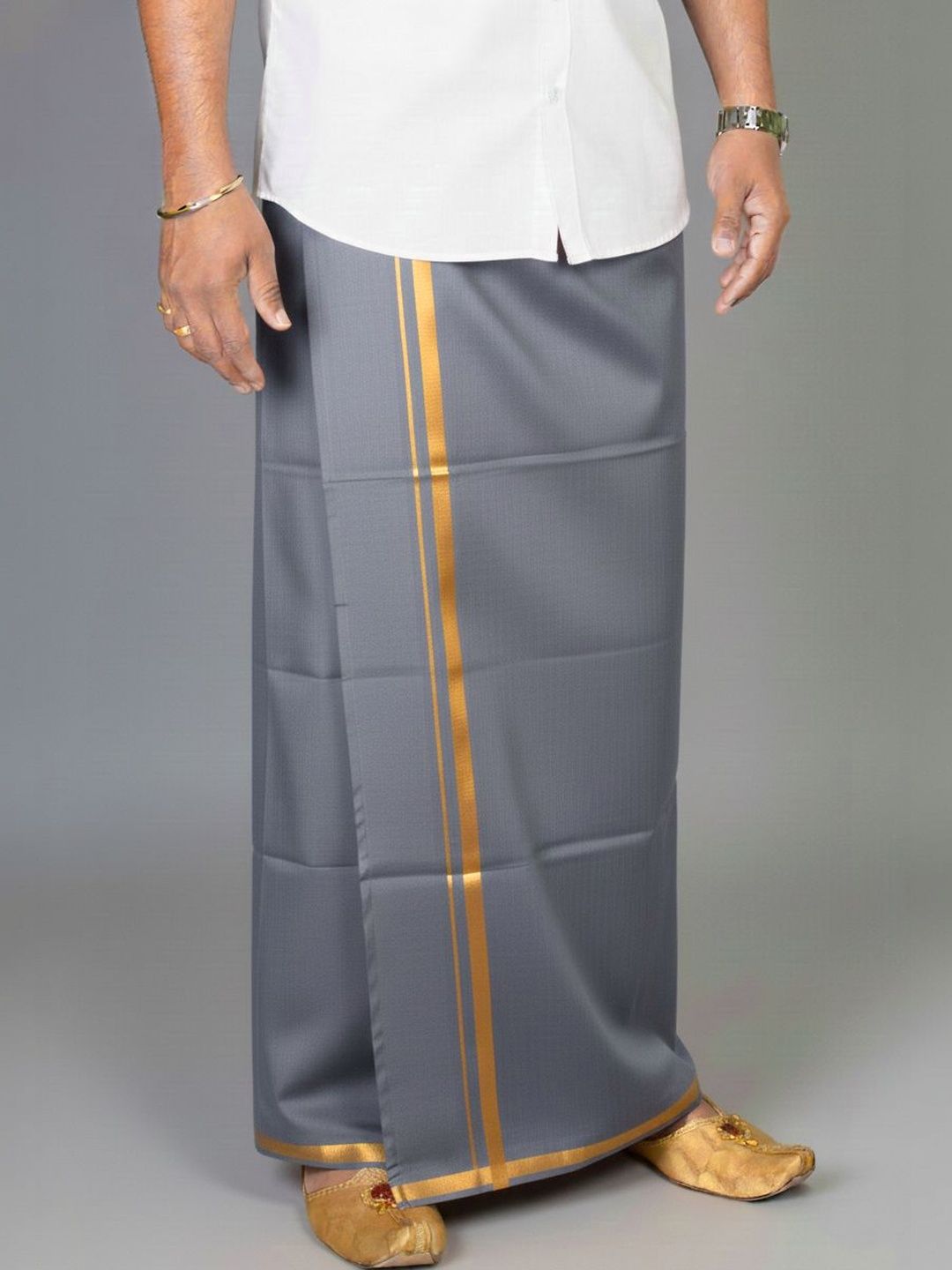 TUNI MANI Men Pure Cotton Dhoti