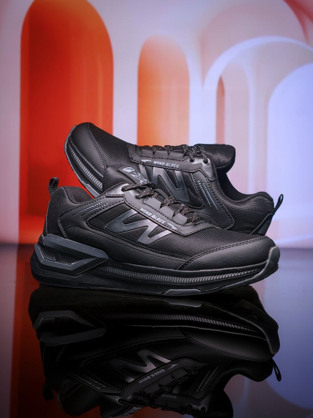 ASIAN Men Mesh Running Non-Marking Shoes
