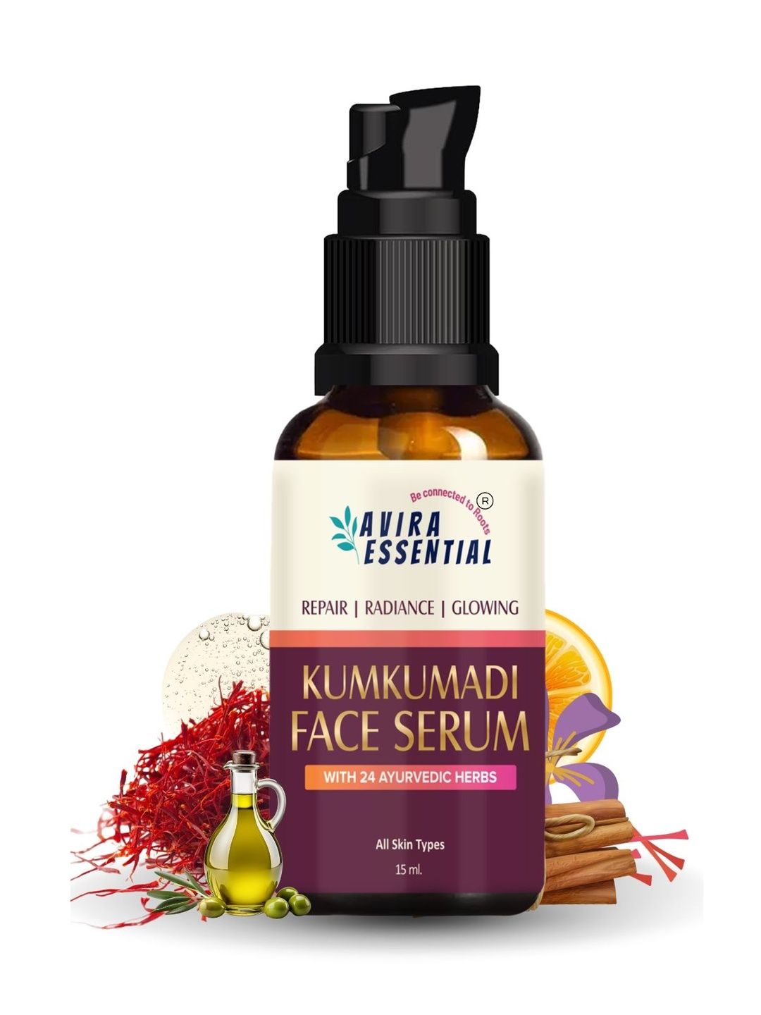 Avira Essential Avira Essential Kumkumadhi Face Serum - 15 ml