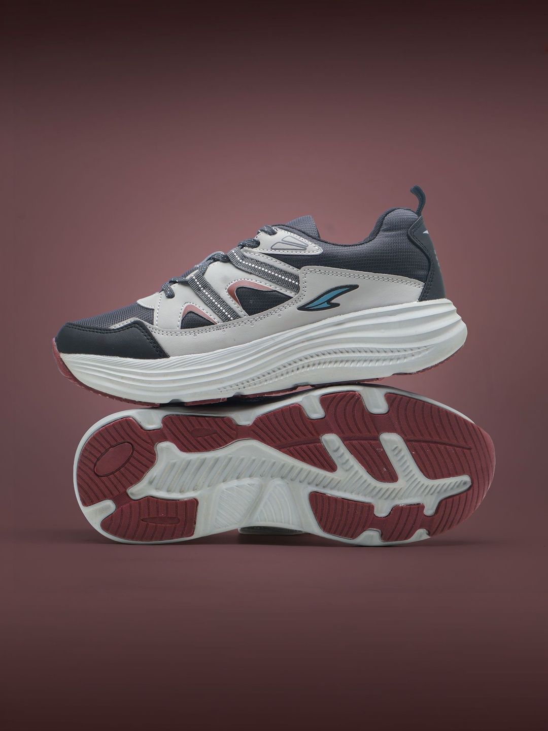 ASIAN Men Mesh Running Non-Marking Shoes