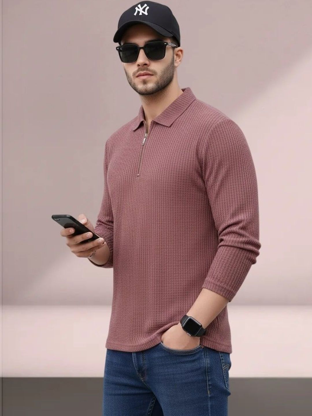 DADA IMPEX Men Polo Collar T-shirt