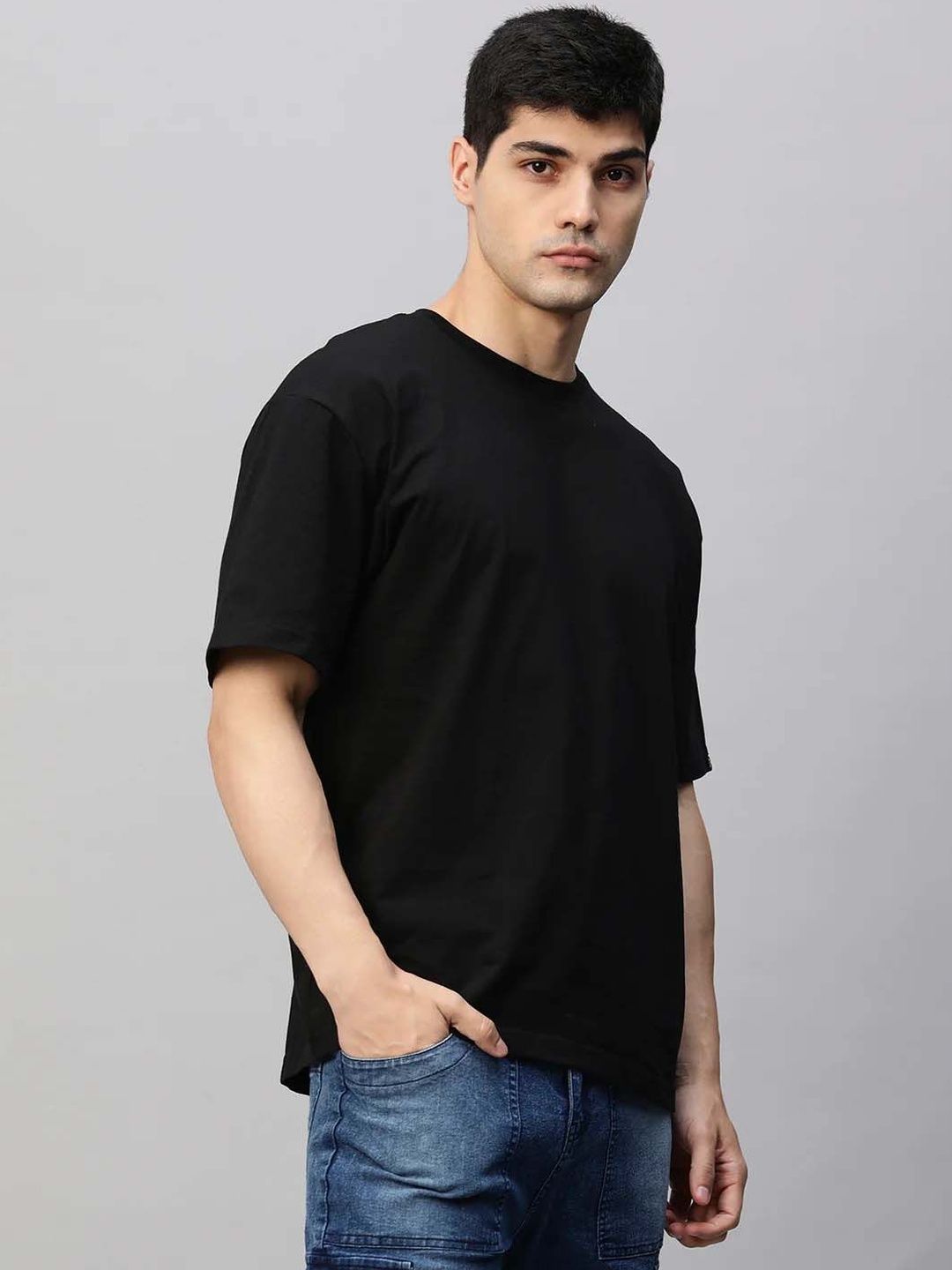 RuledBySun Men Pure Cotton Anti Odour T-shirt