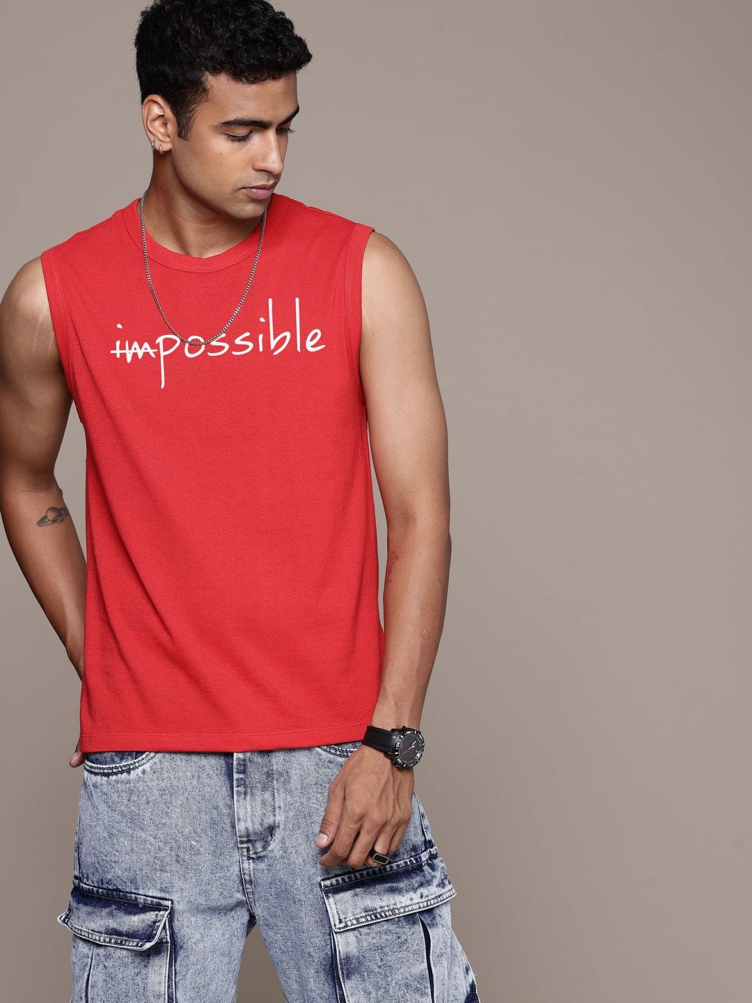 Moda Rapido Men Typography Printed T-shirt
