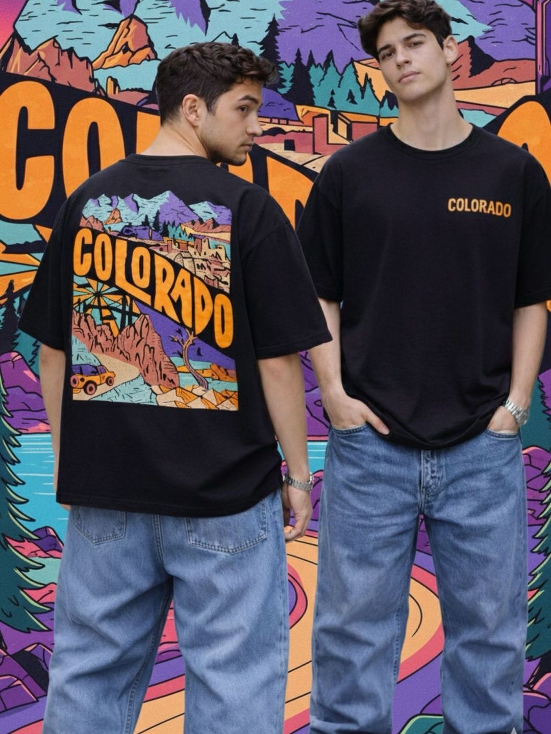 Crazybee Tshirt Men Printed T-shirt