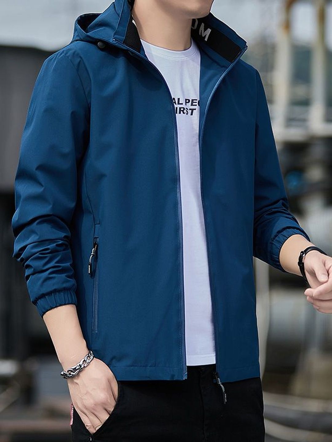 StyleCast x Revolte Men Windcheater Outdoor Tailored Jacket