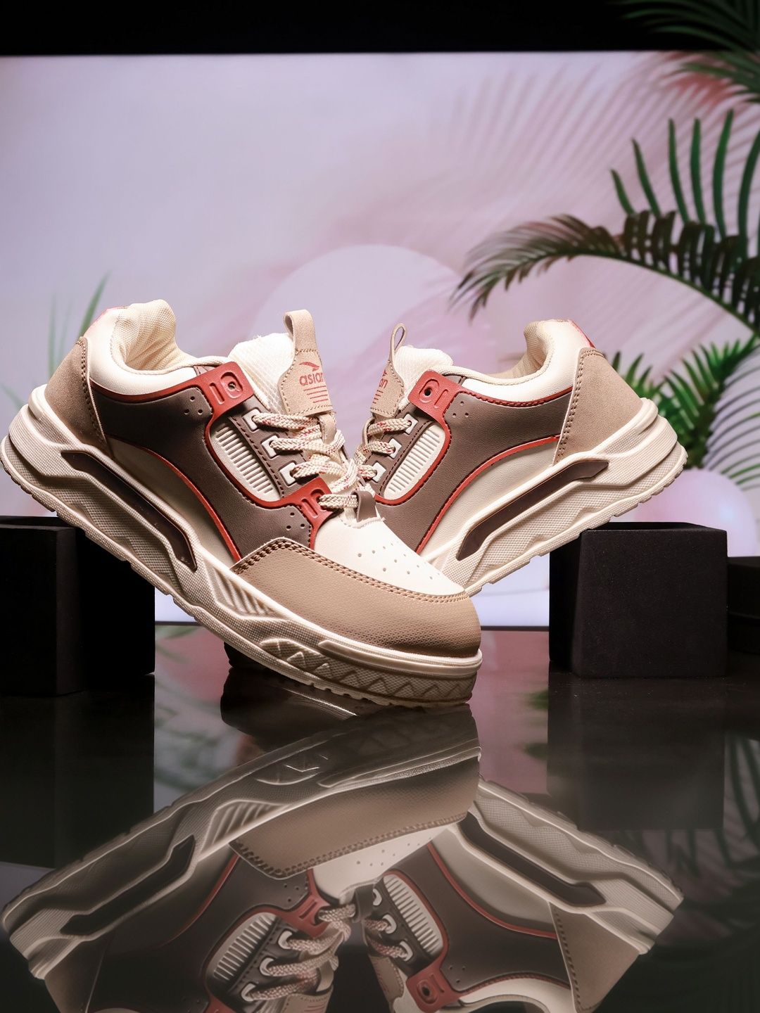 ASIAN Men Colourblocked Sneakers