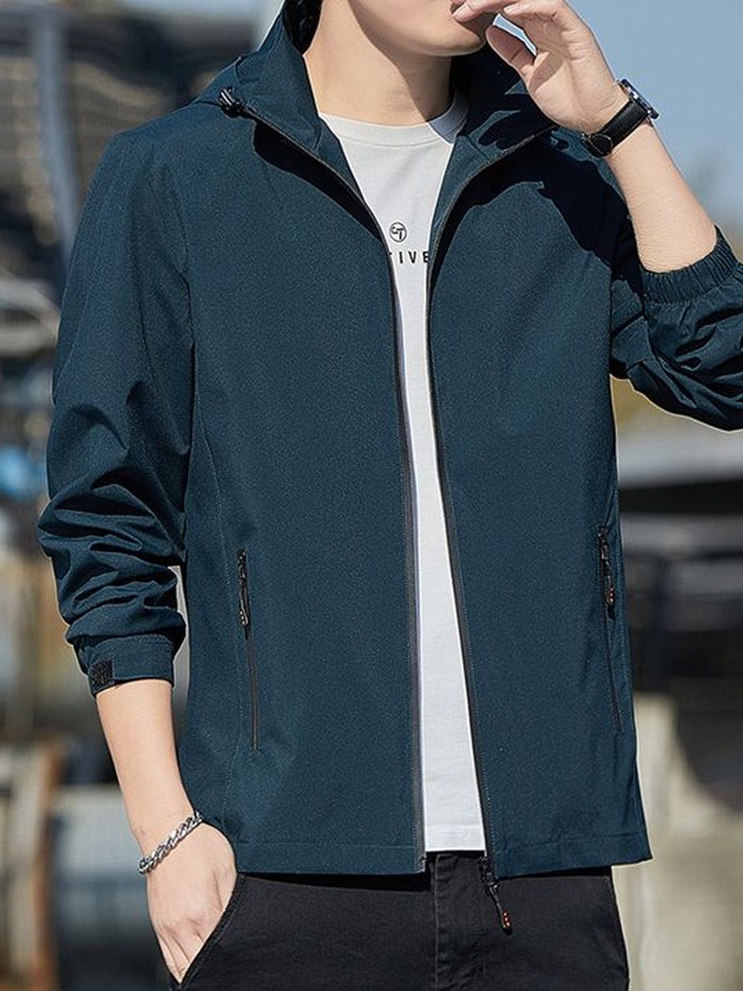 StyleCast x Revolte Men Windcheater Outdoor Tailored Jacket