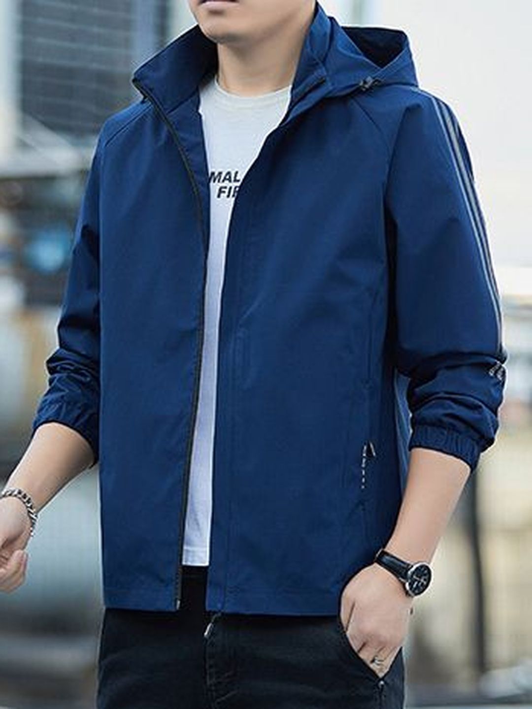 StyleCast x Revolte Men Windcheater Outdoor Tailored Jacket